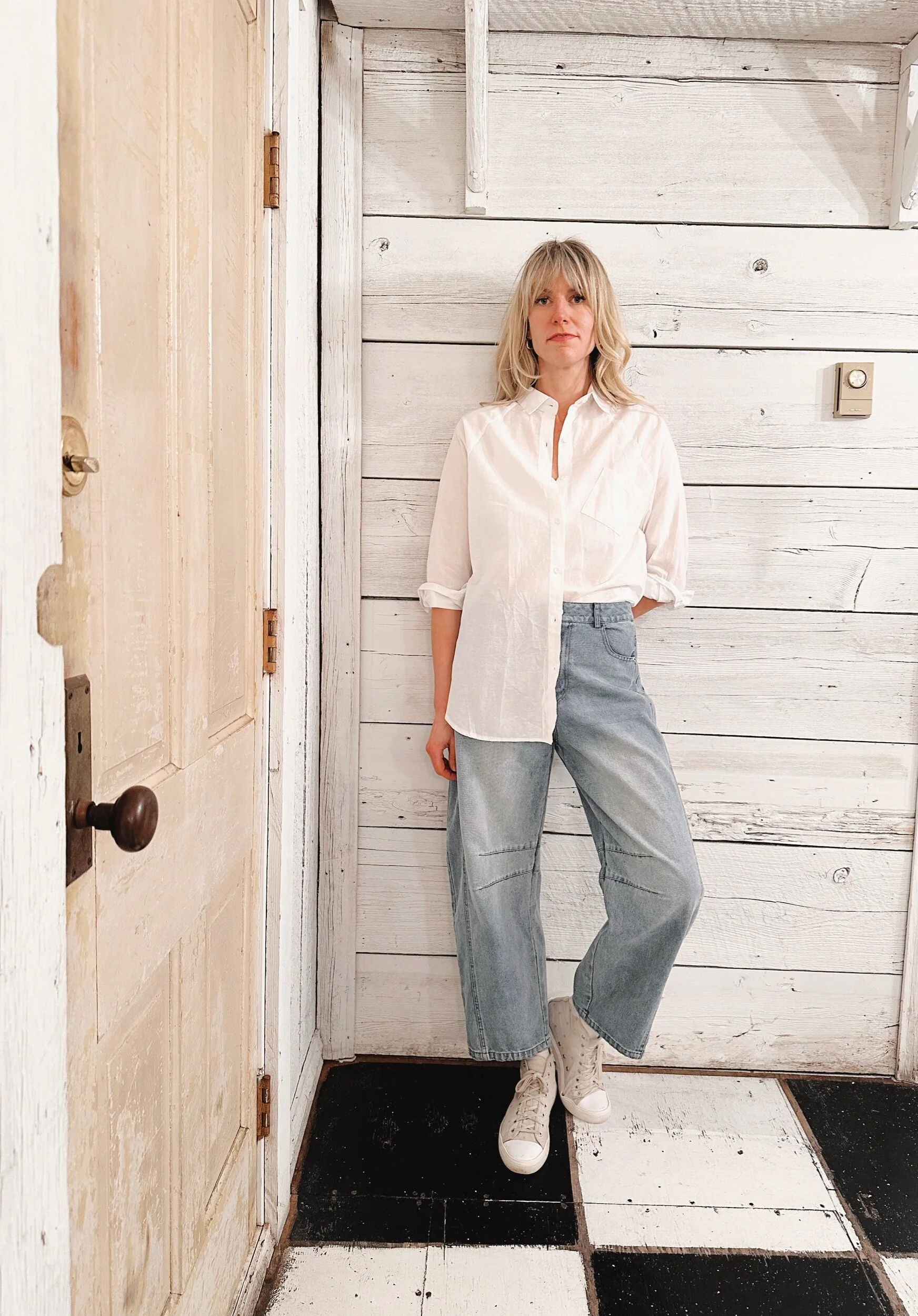 Stay In The Saddle Barrel Jean - Denim Collection