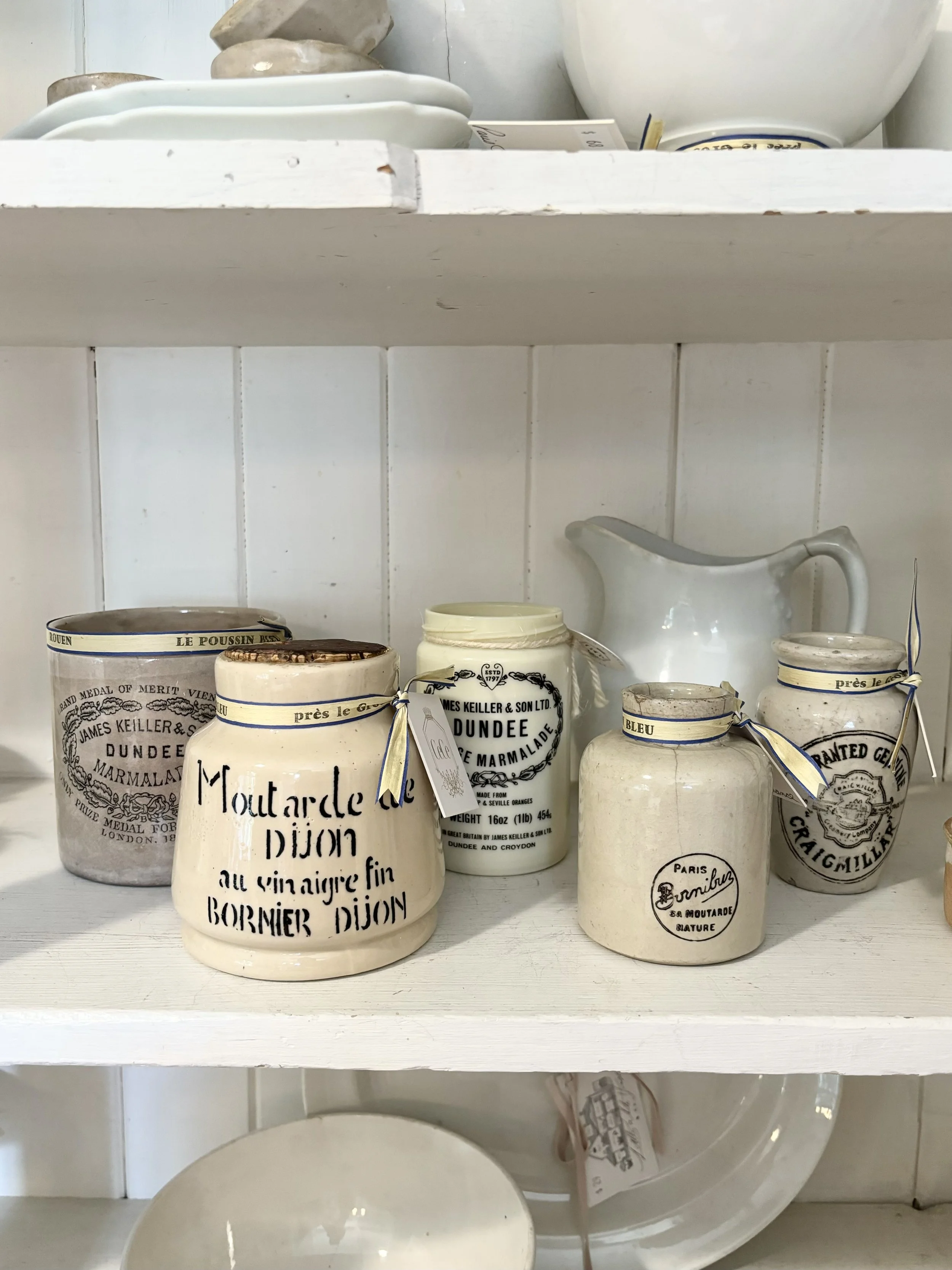 Antique Ironstone Pots