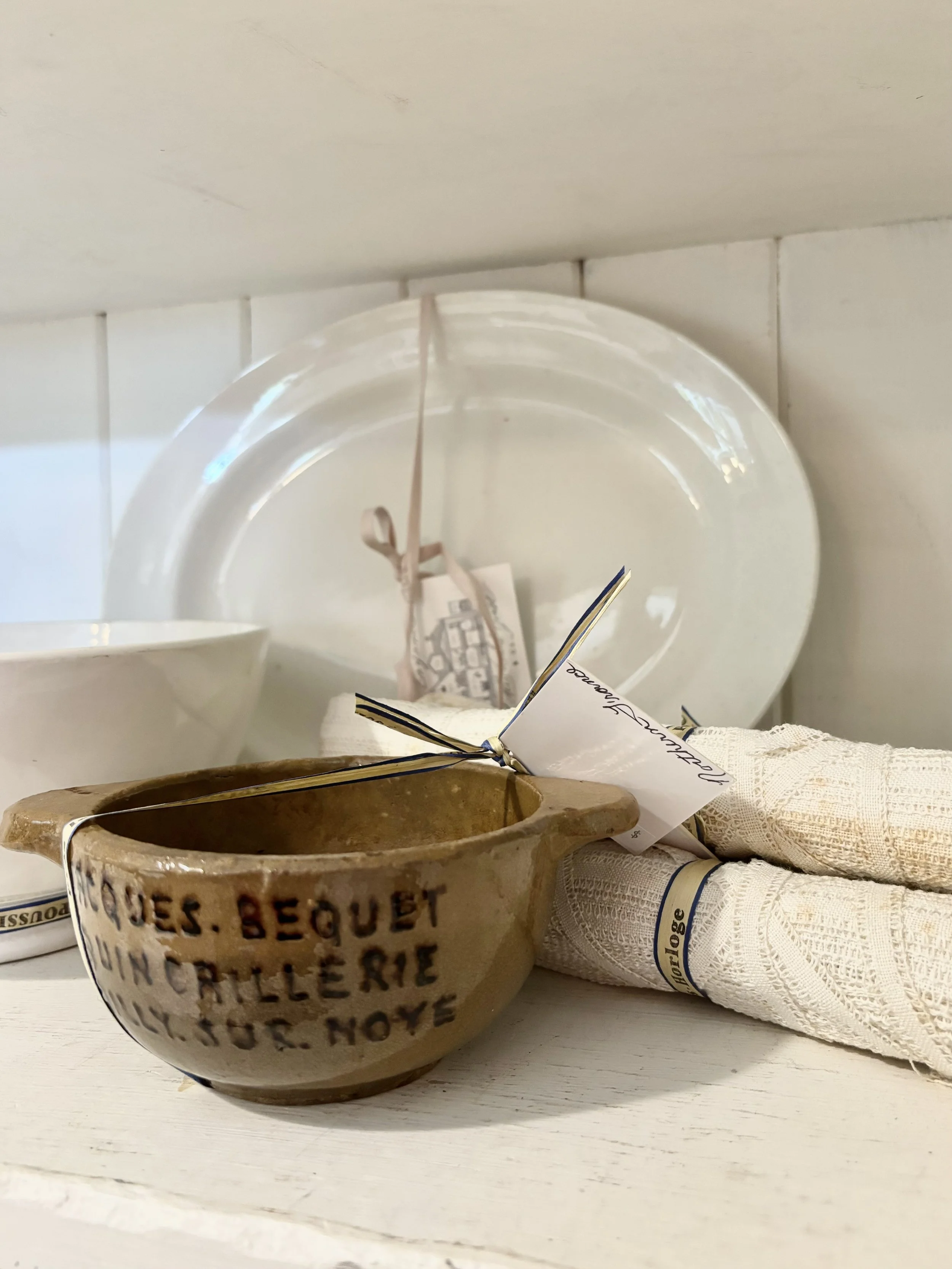 Vintage Stoneware Bowl