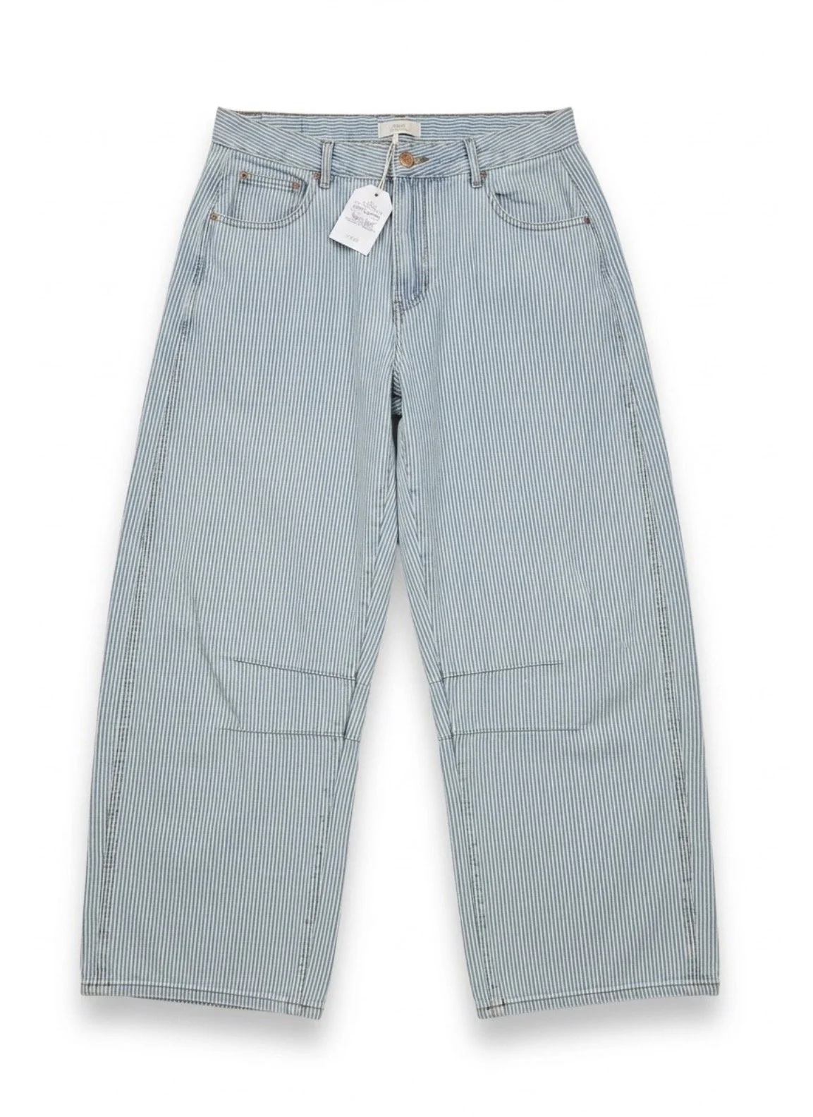 Light-wash denim jeans