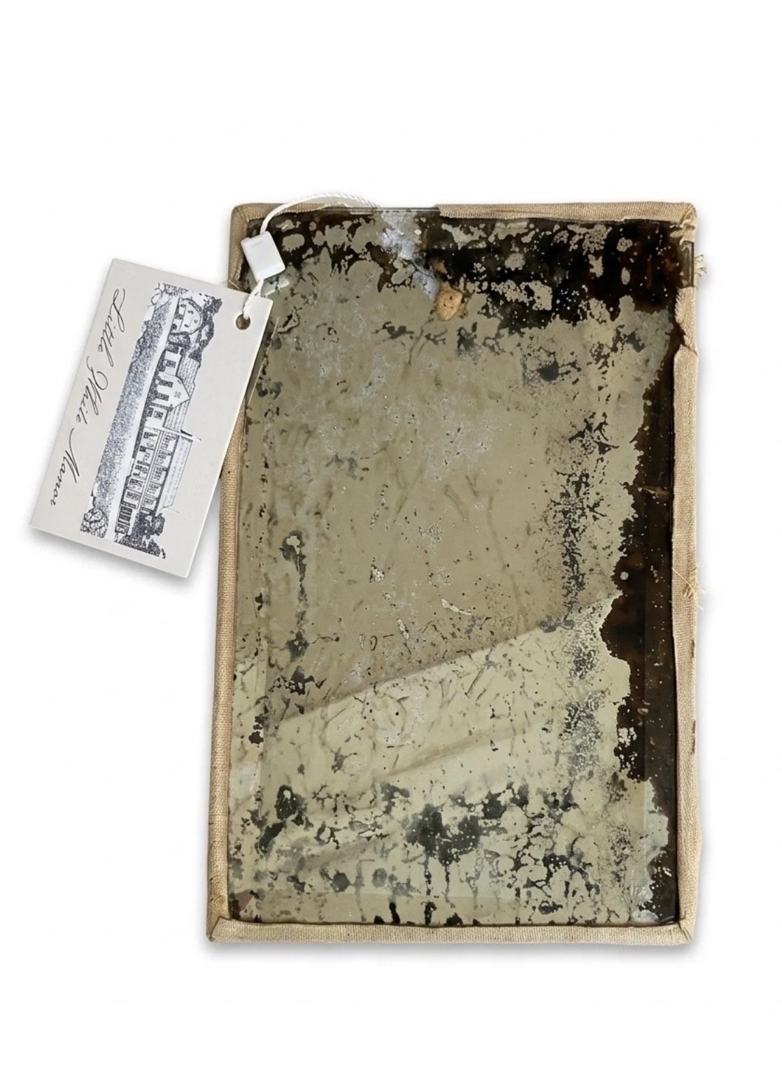 Vintage travel mirror