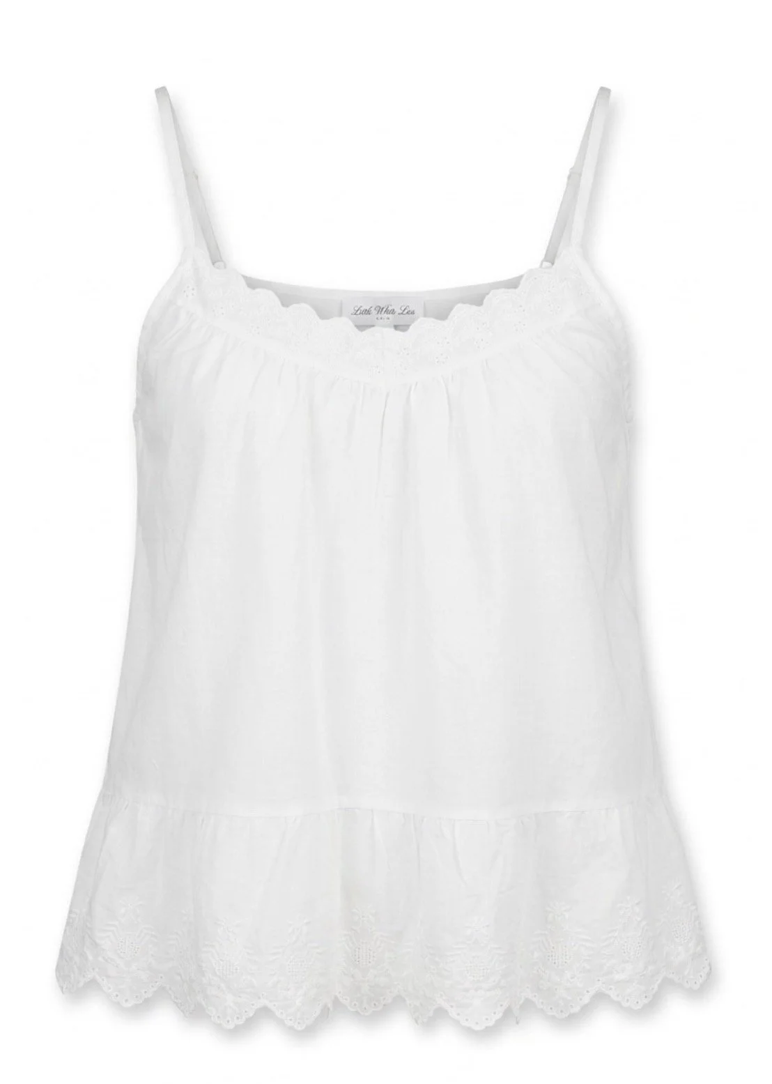 White camisole top