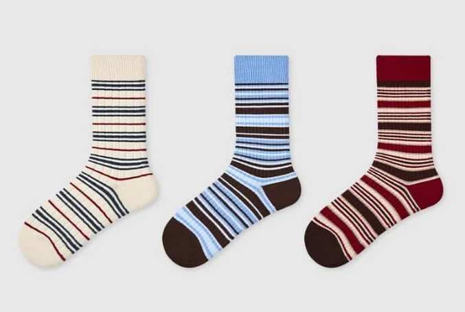 A Simple Stripe Sock