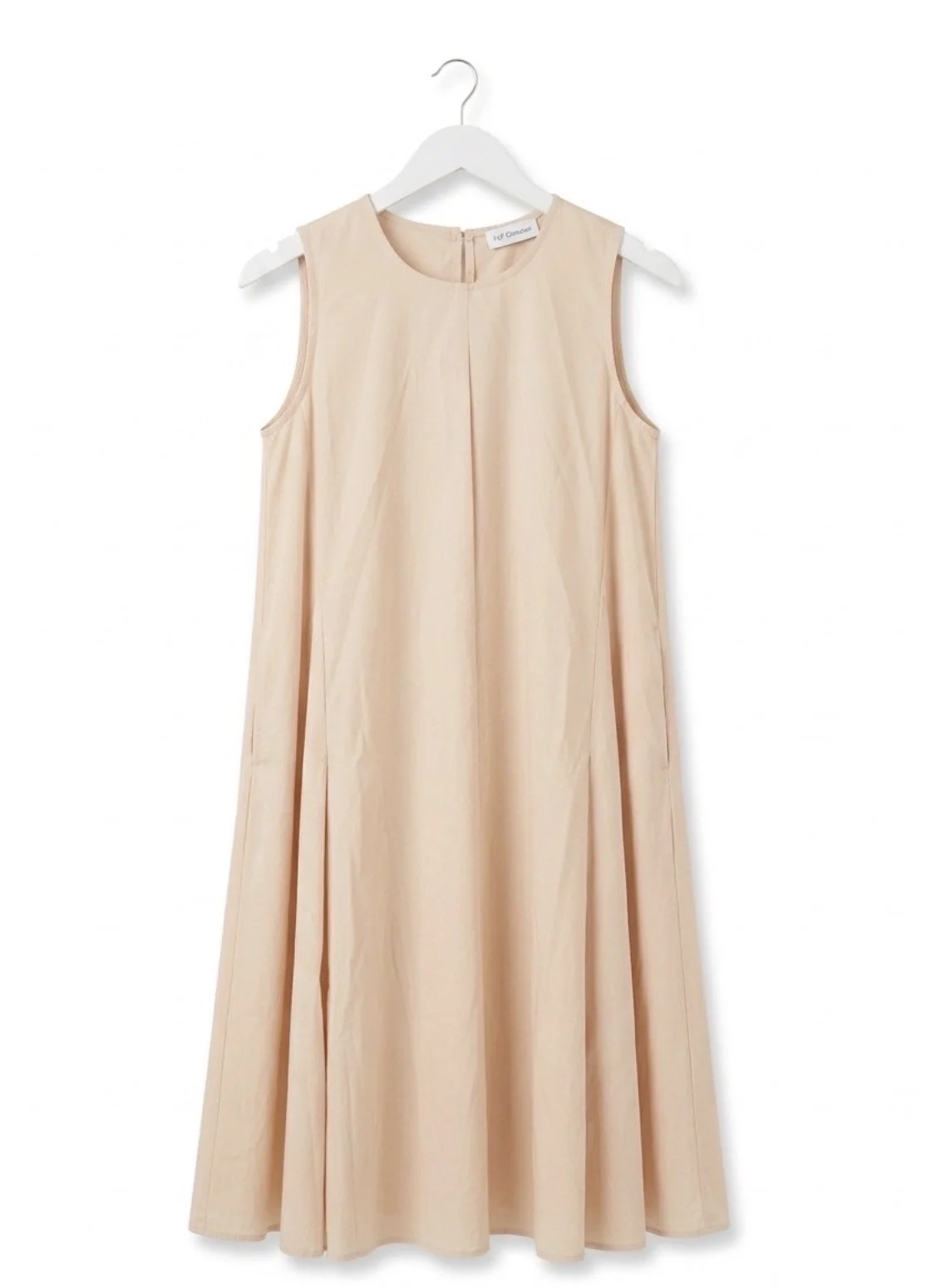 Sleeveless midi dress