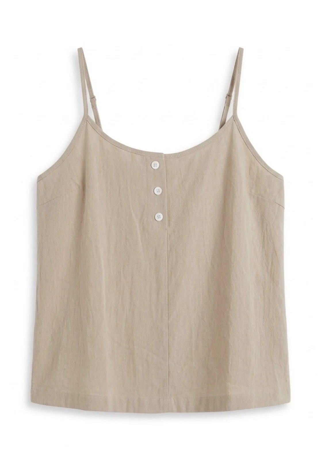 Button-front camisole