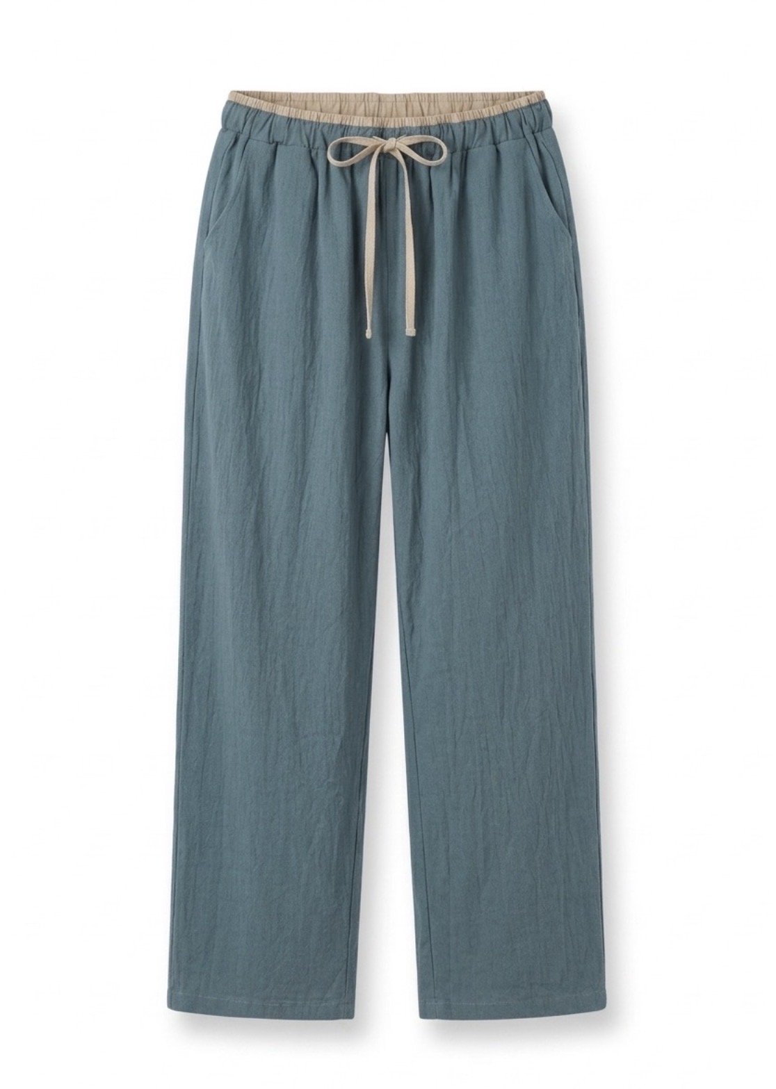 Drawstring cotton pants