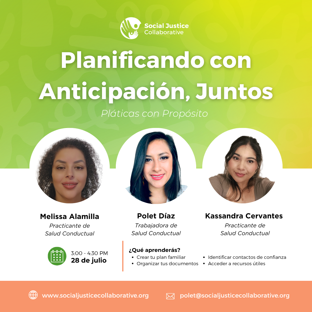 Planificando con Anticipación, Juntos