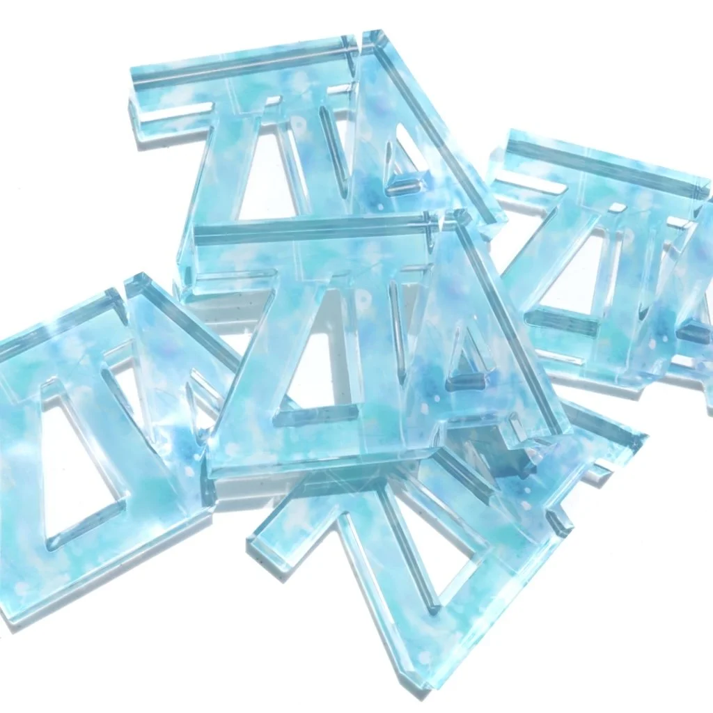 Zeta Tau Alpha Acrylic Letter Block