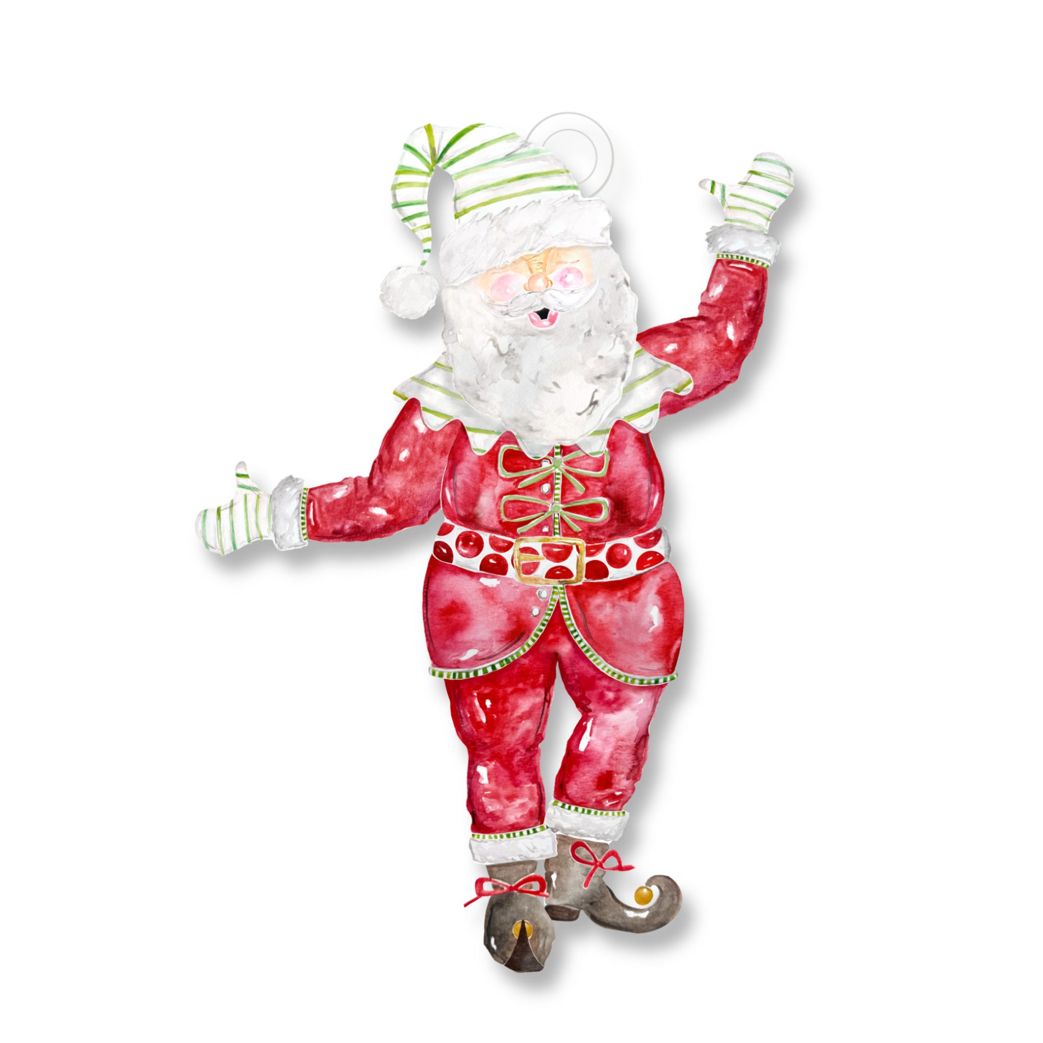 Santa Ornament