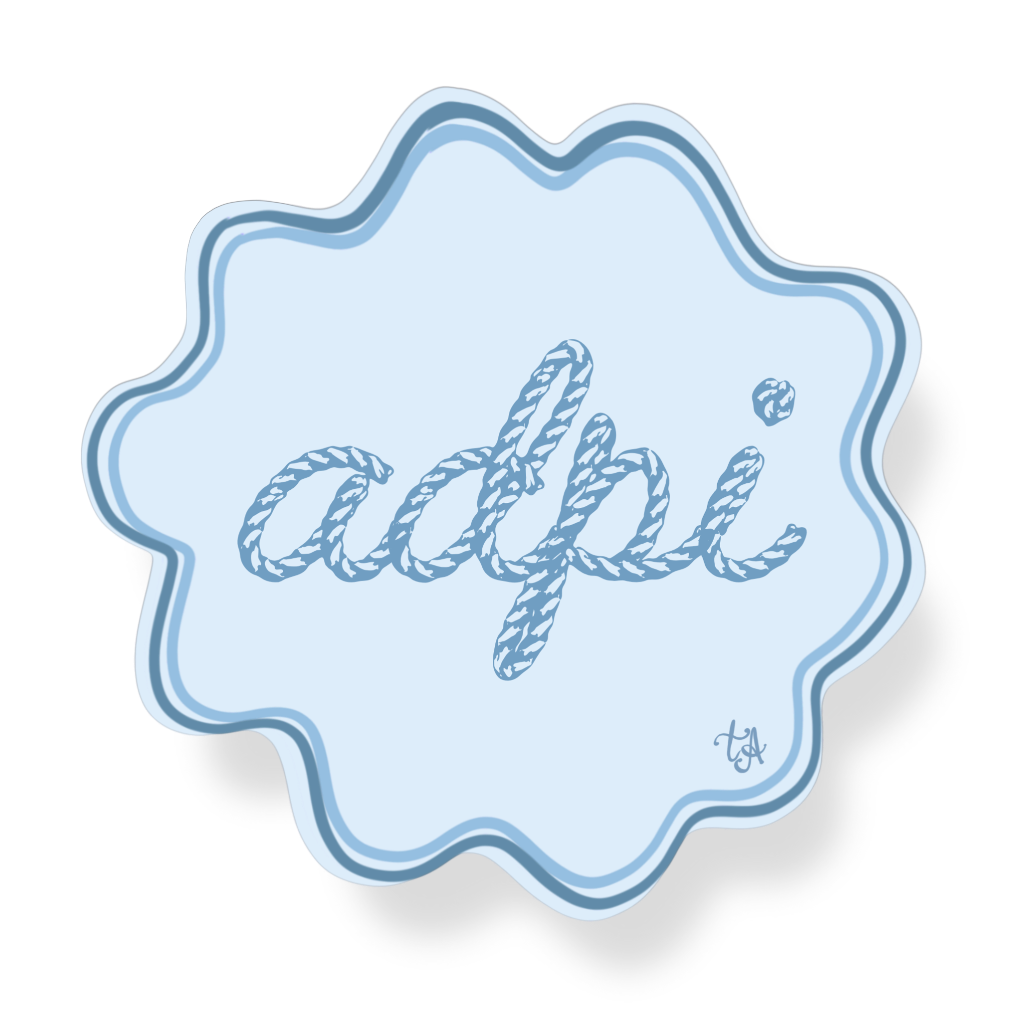 Alpha Delta Pi Sticker