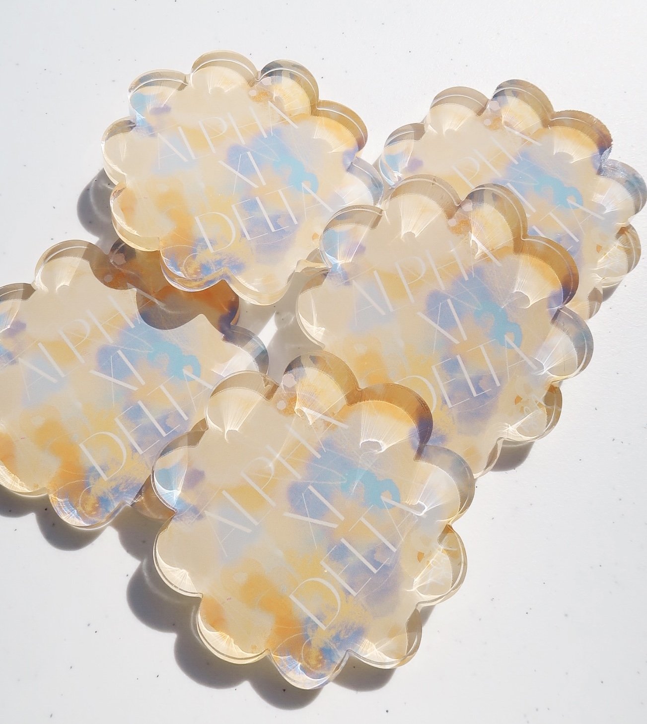 Alpha Xi Delta Acrylic Coaster