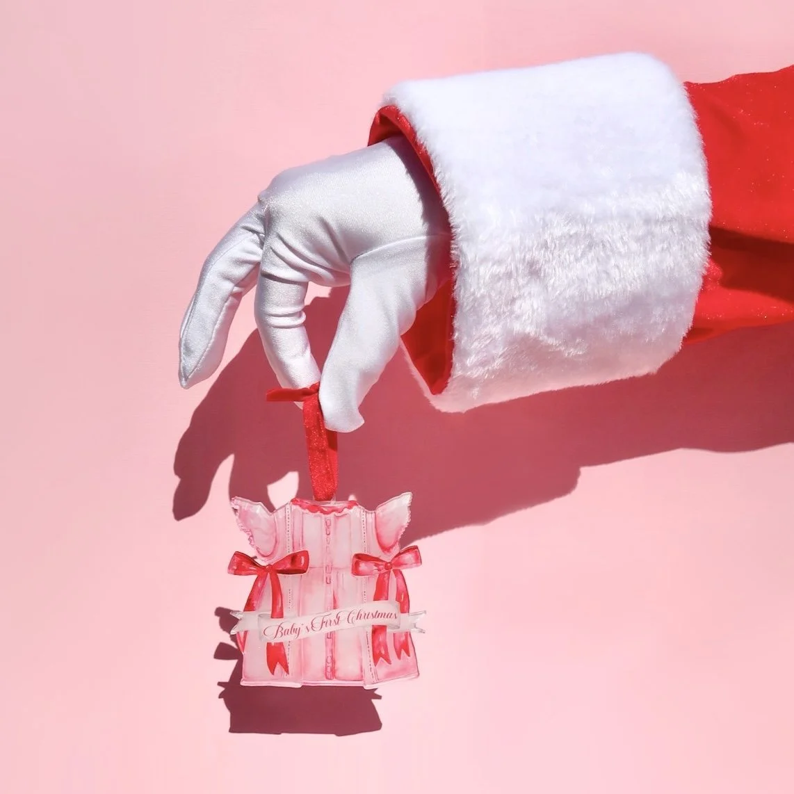 Baby Girl’s First Christmas Ornament