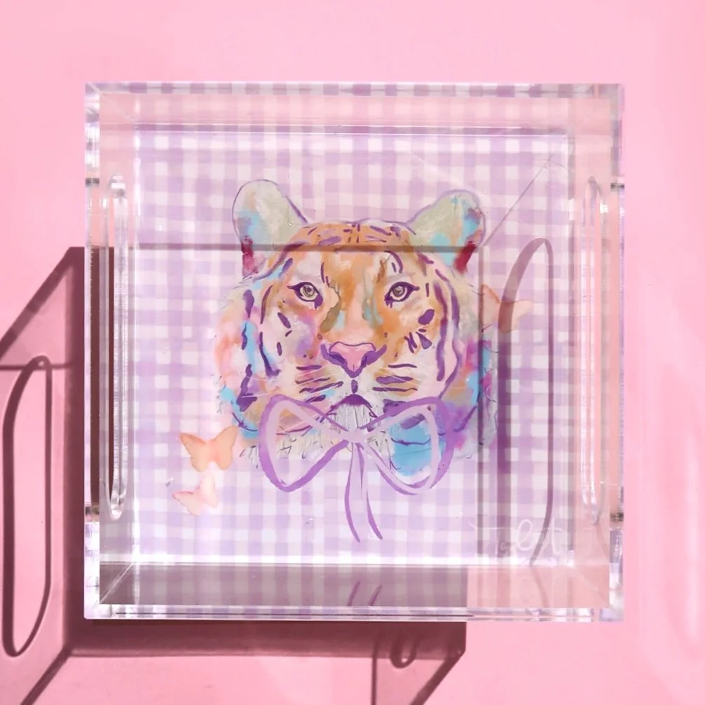 Clemson Acrylic Tray