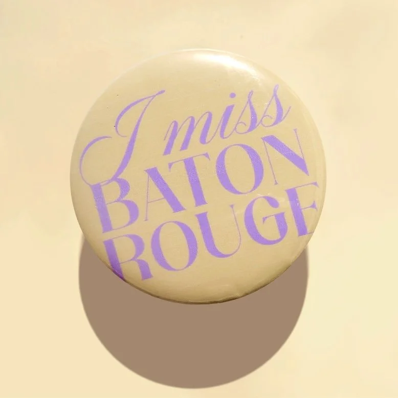 LSU Alum Button