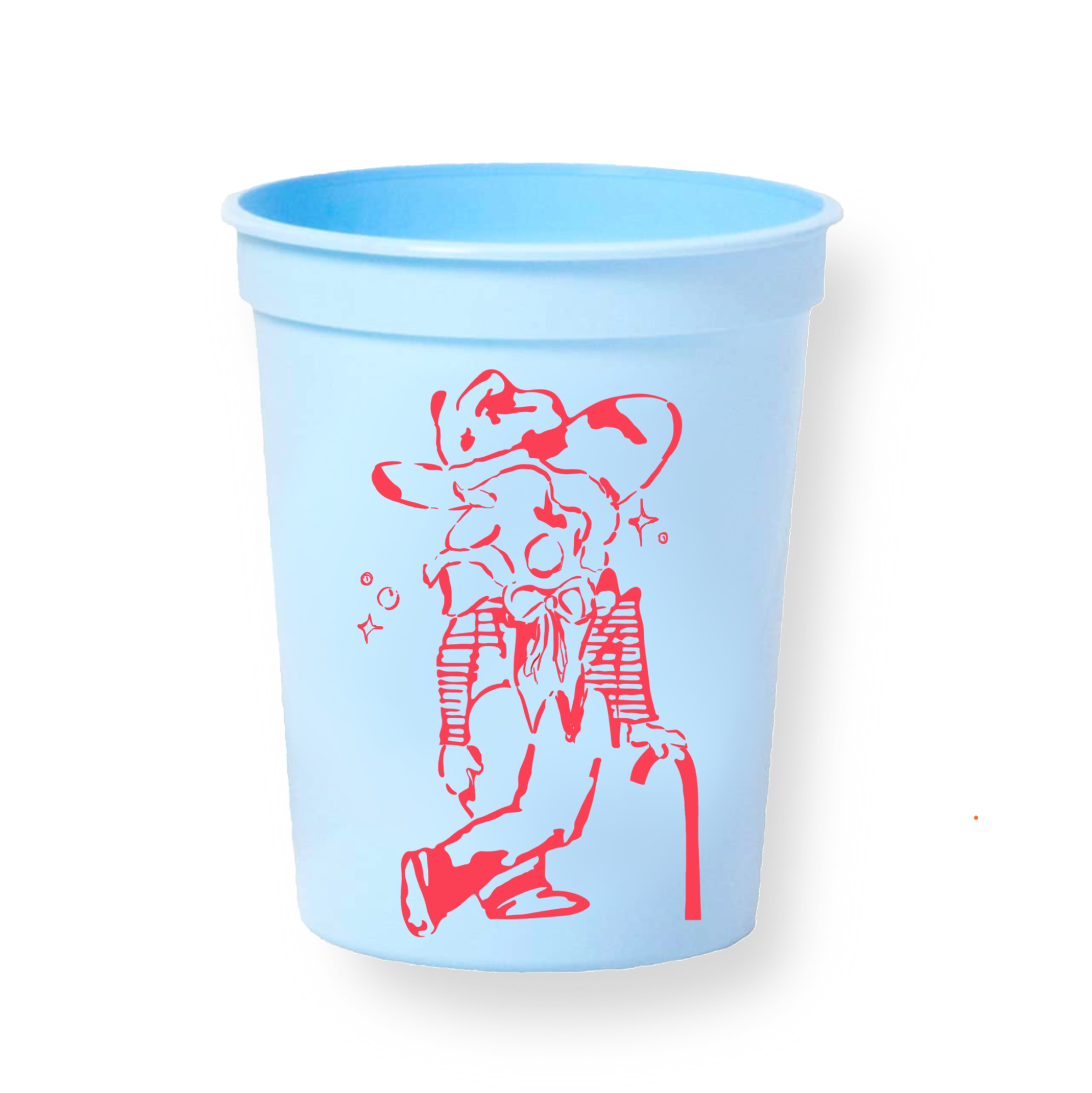 Mr. Red, White & Blue Cups