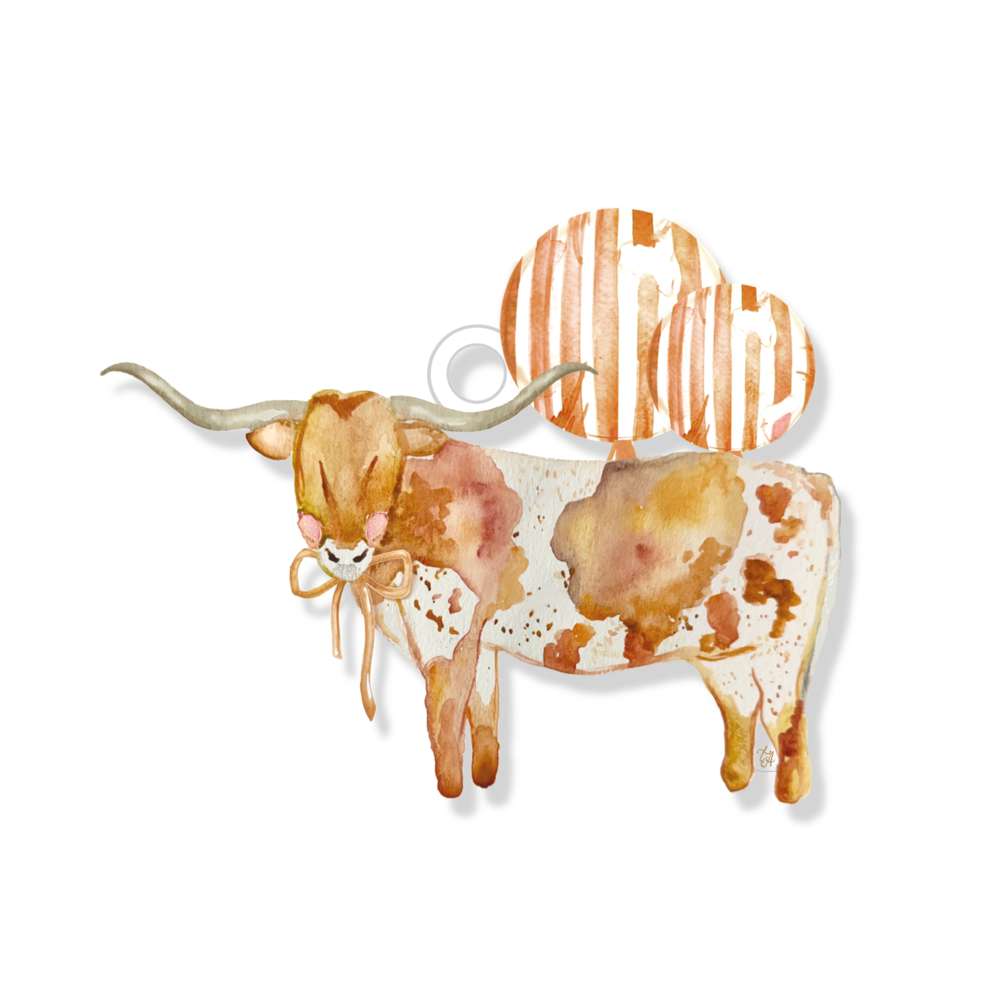 Rowdy Cow Ornament