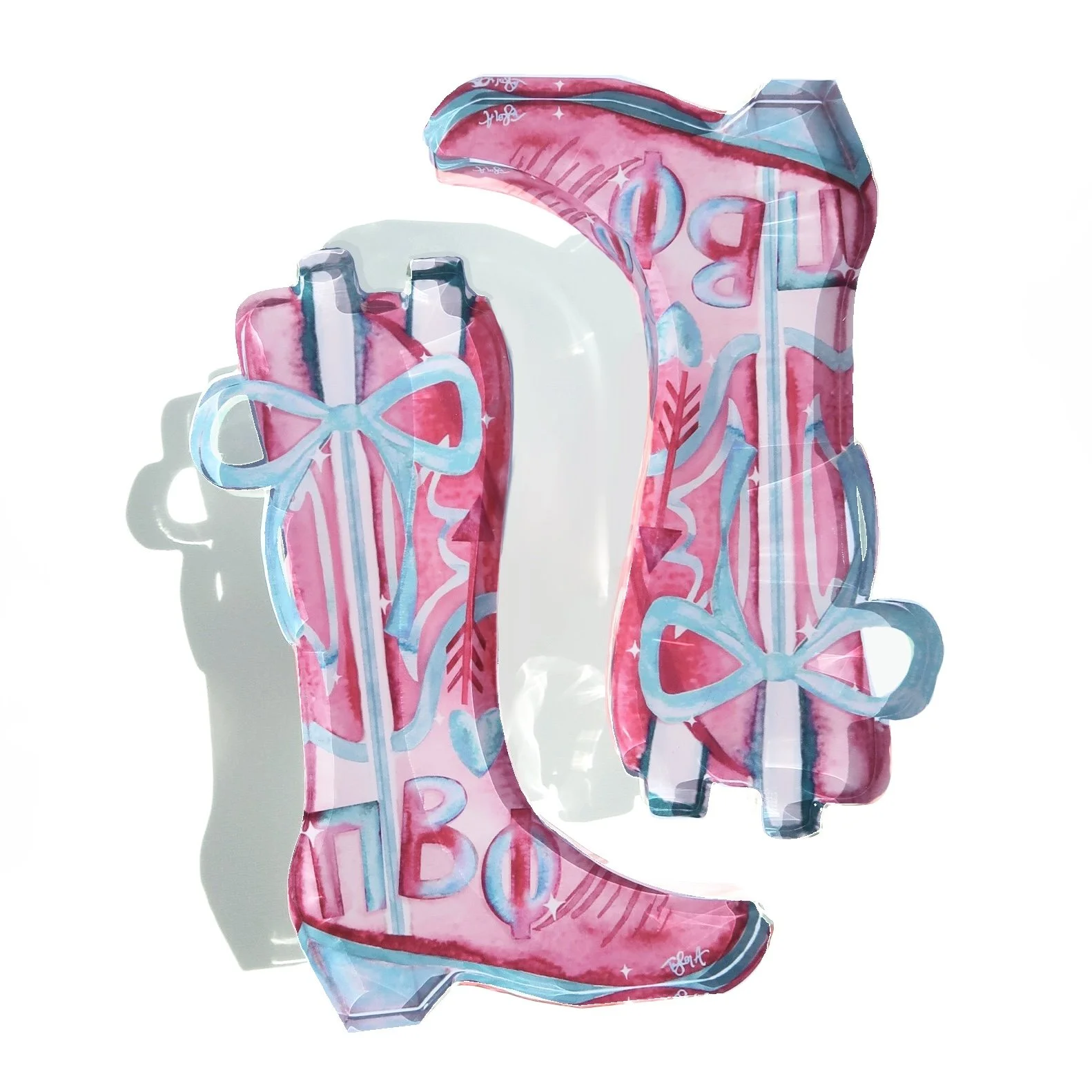 Acrylic Art Block - Pi Beta Phi