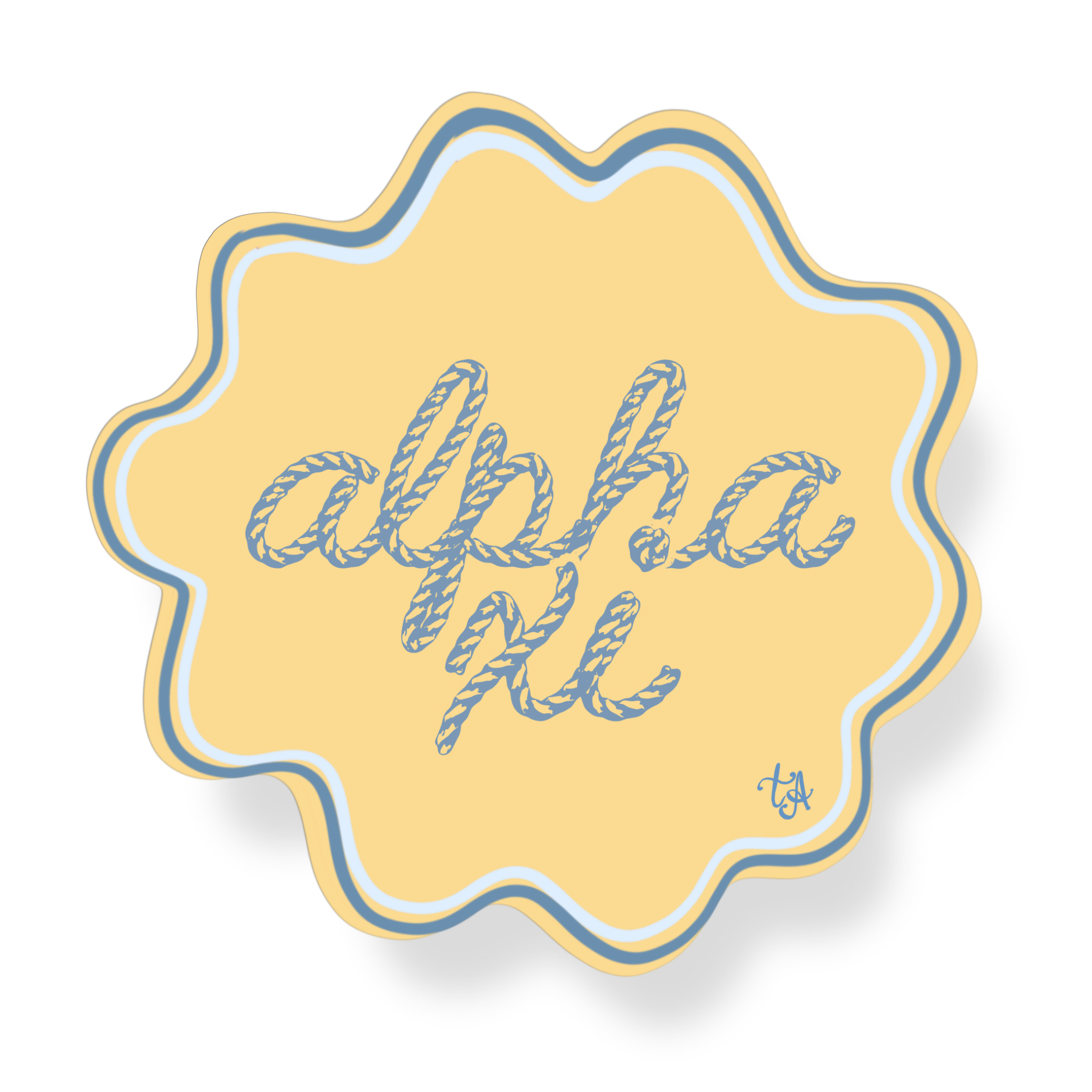 Alpha Xi Delta Sticker