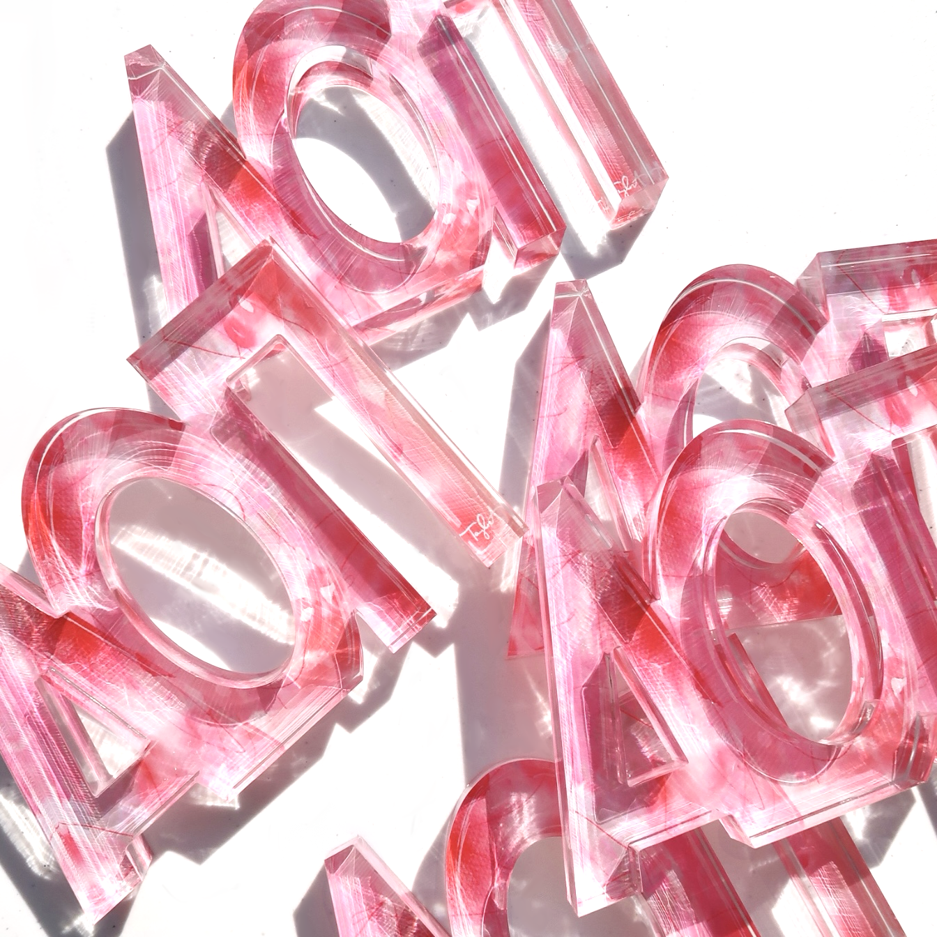 Alpha Omicron Pi Letter Block