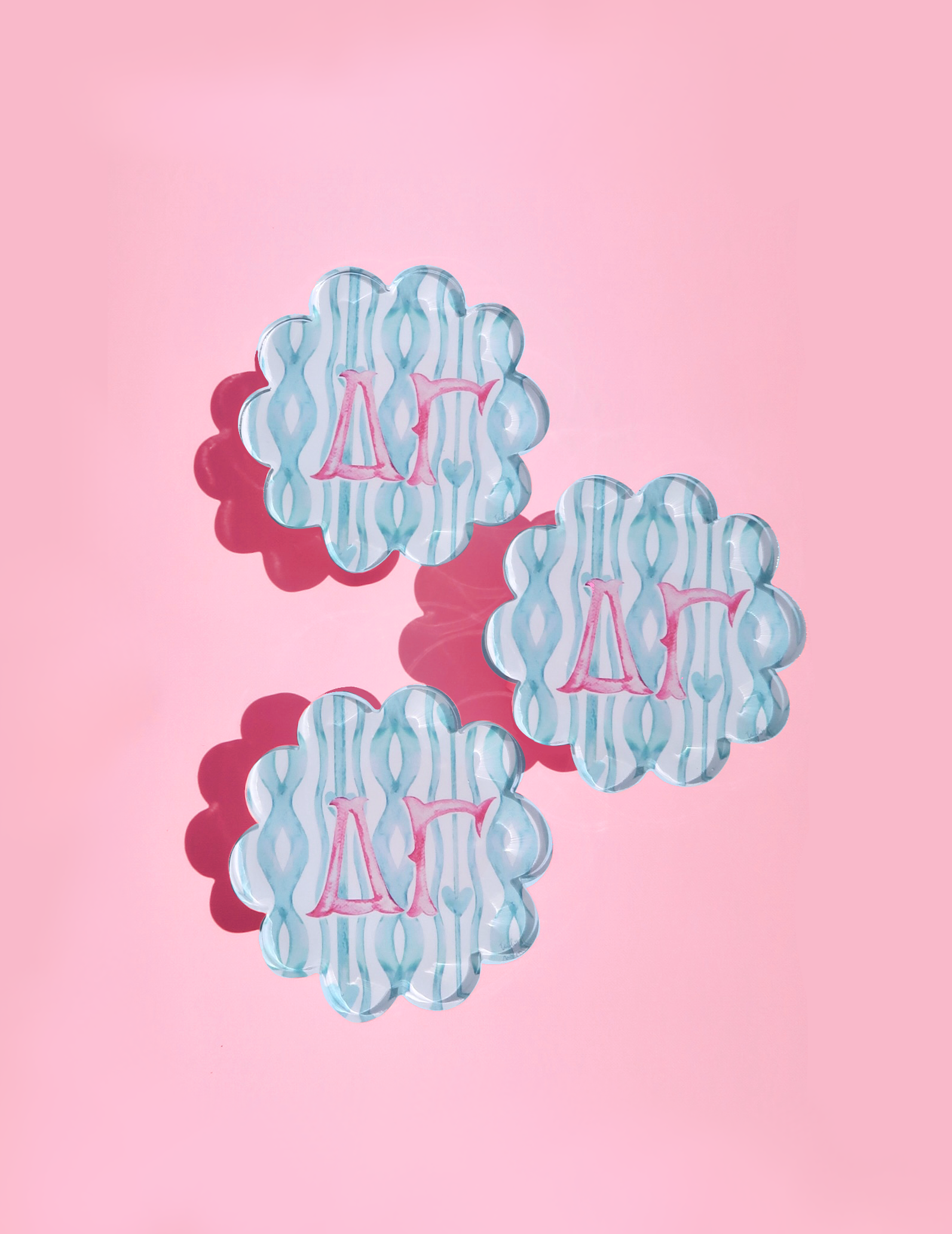 Acrylic Coaster - Delta Gamma