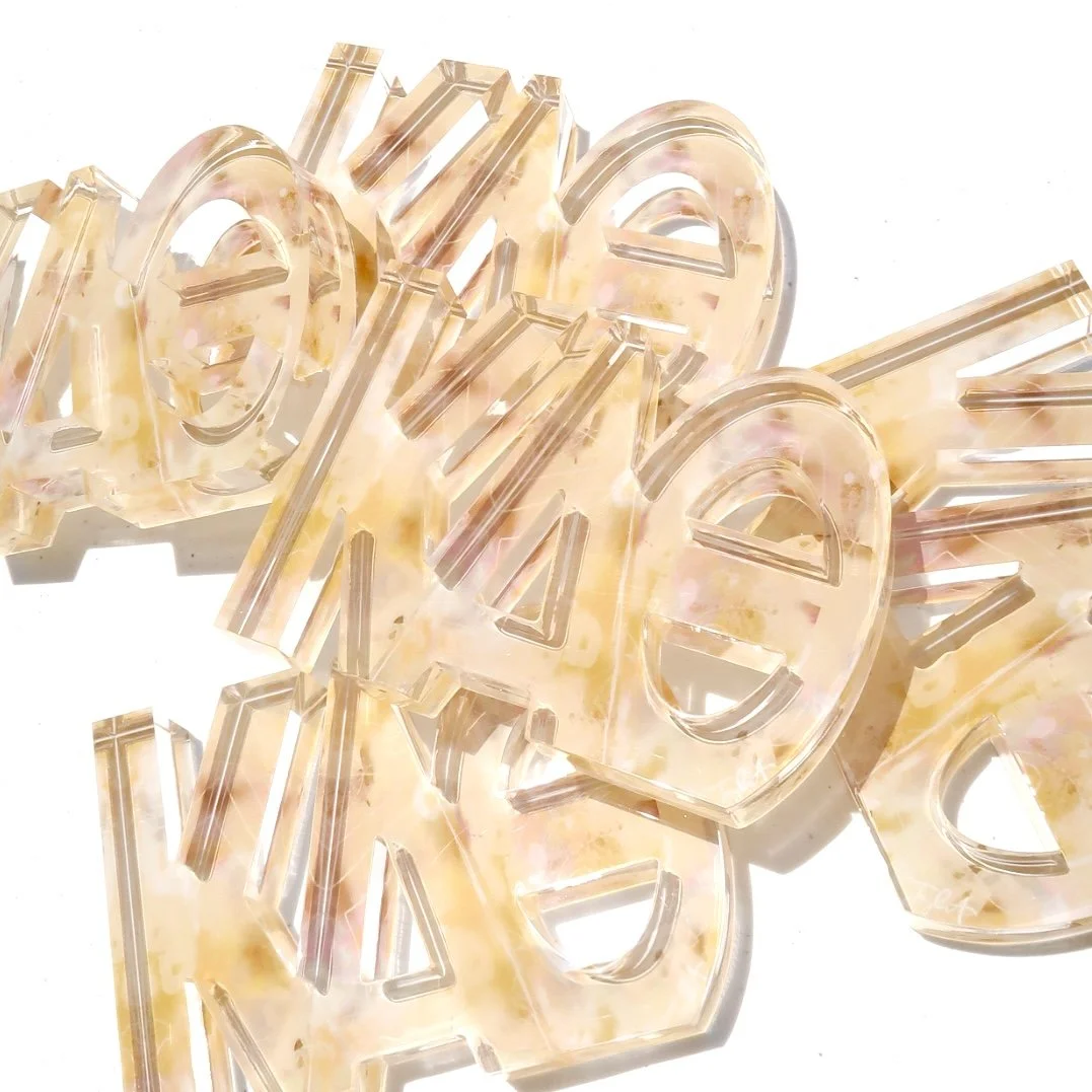 Kappa Alpha Theta Acrylic Letter Block