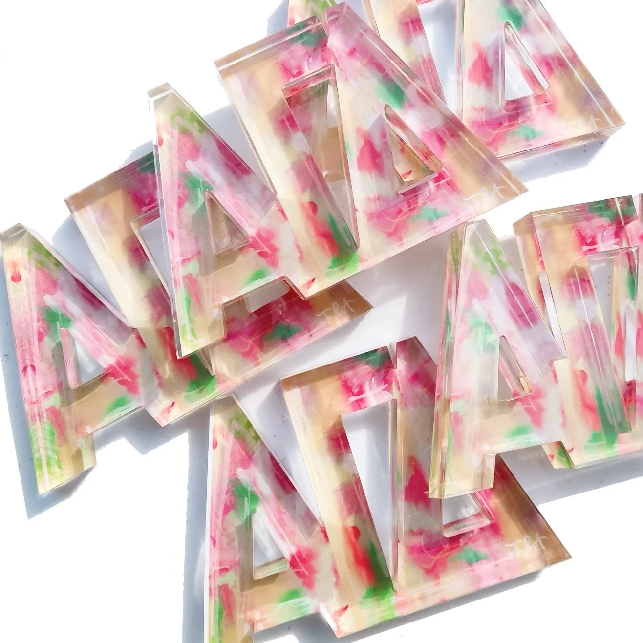 Alpha Gamma Delta Letter Block