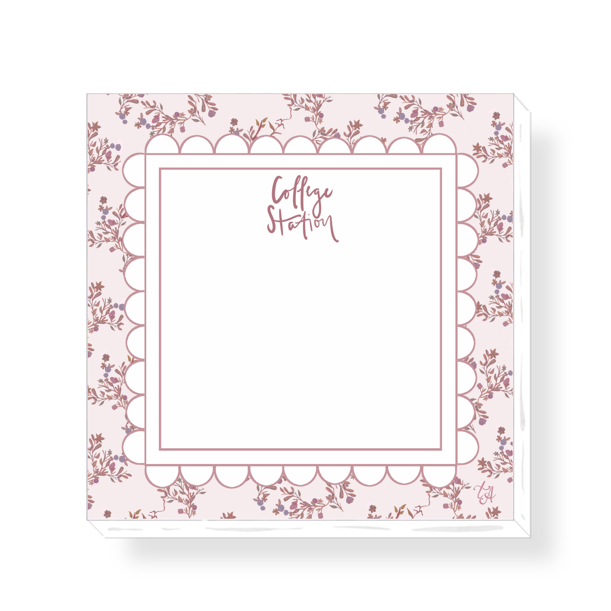 College Station, TX Notepad