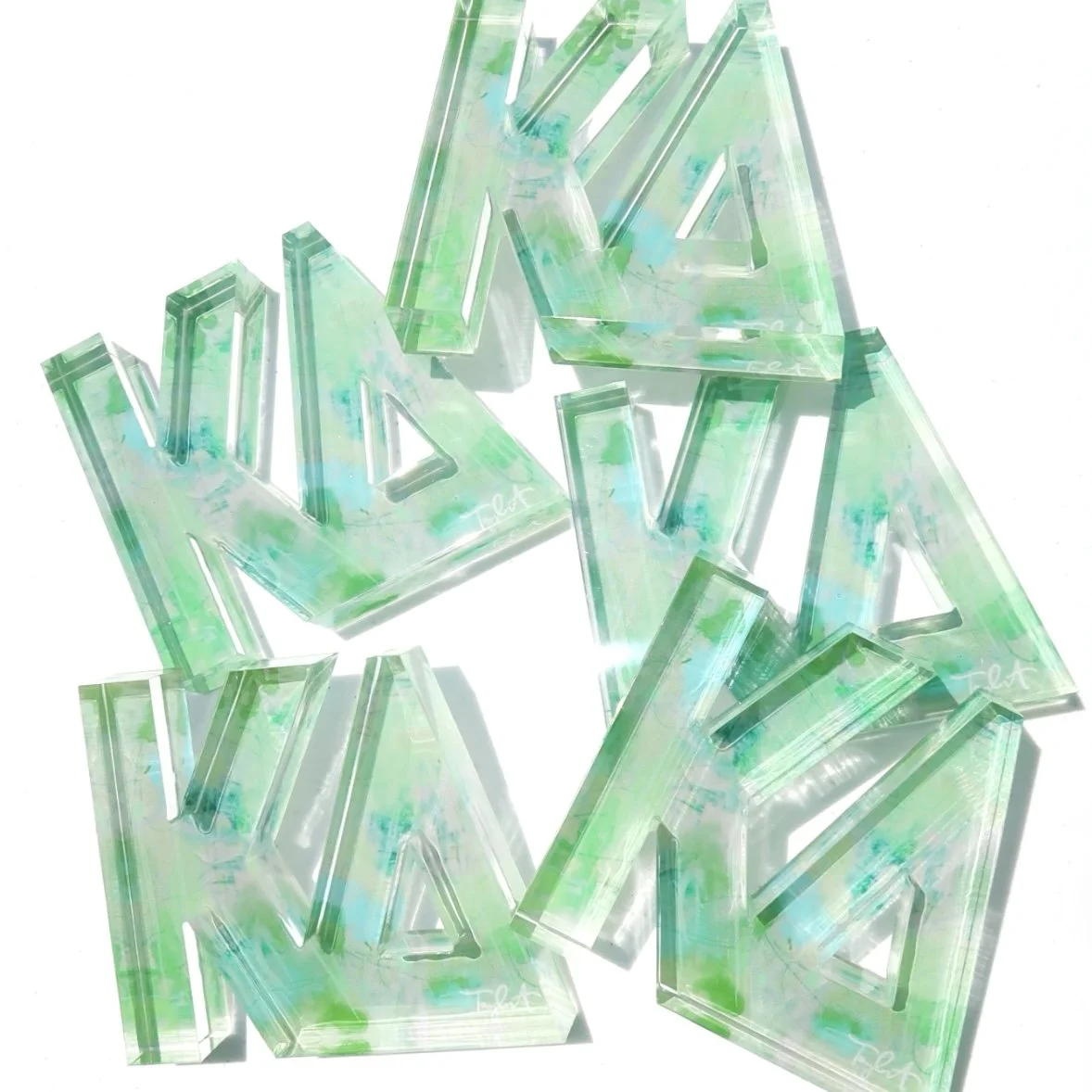 Kappa Delta Acrylic Letter Block