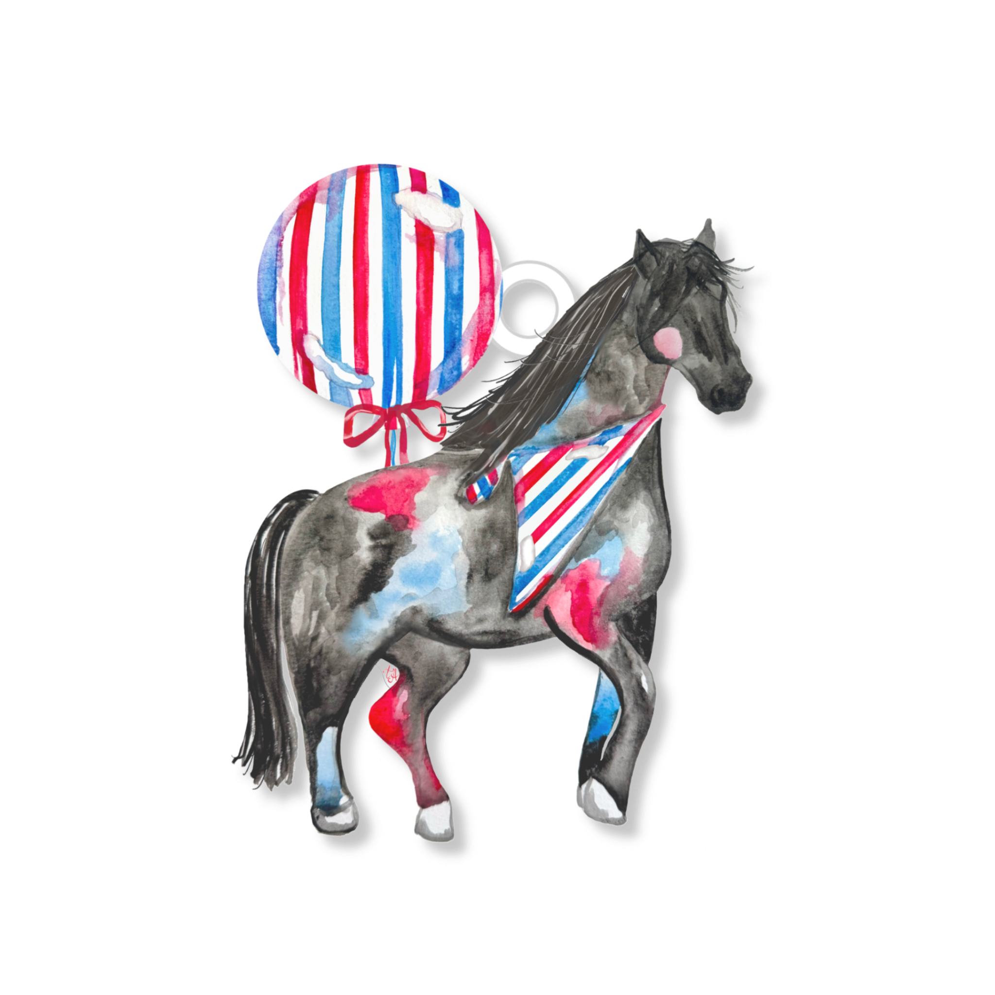Uptown Stallion Ornament