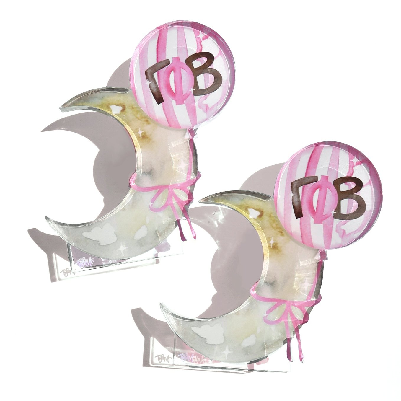Acrylic Art Block - Gamma Phi Beta