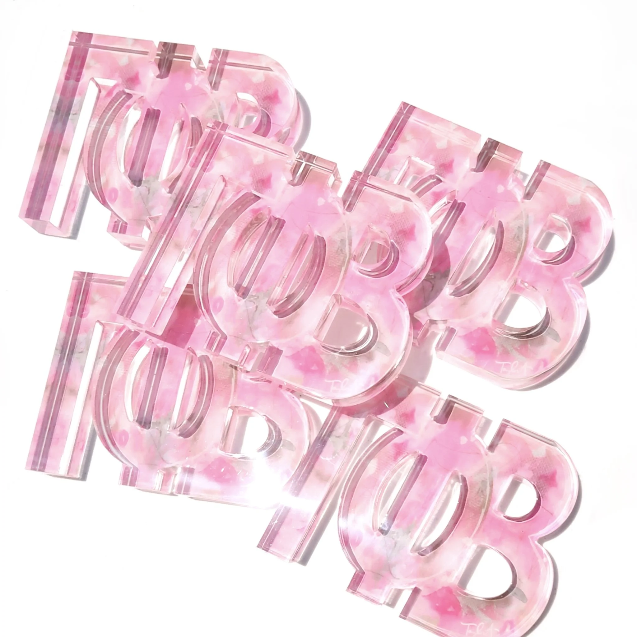 Gamma Phi Beta Acrylic Letter Block