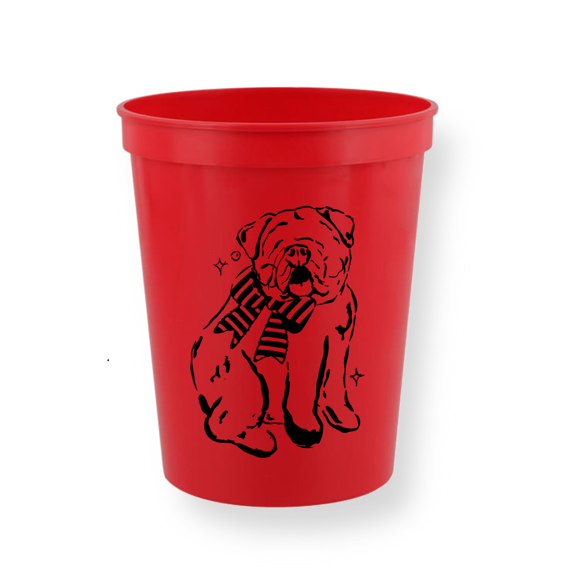 Bulldog Bubba Cups