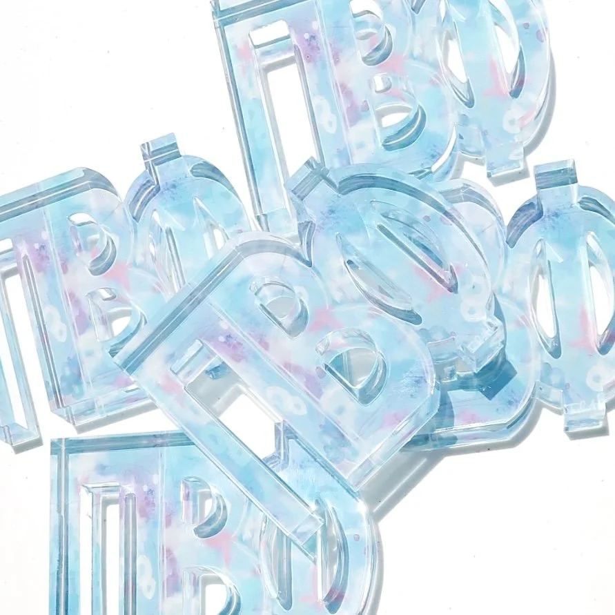 Pi Beta Phi Acrylic Letter Block