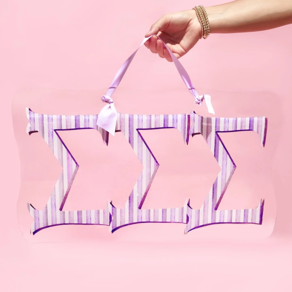 Door Hanger - Sigma Sigma Sigma