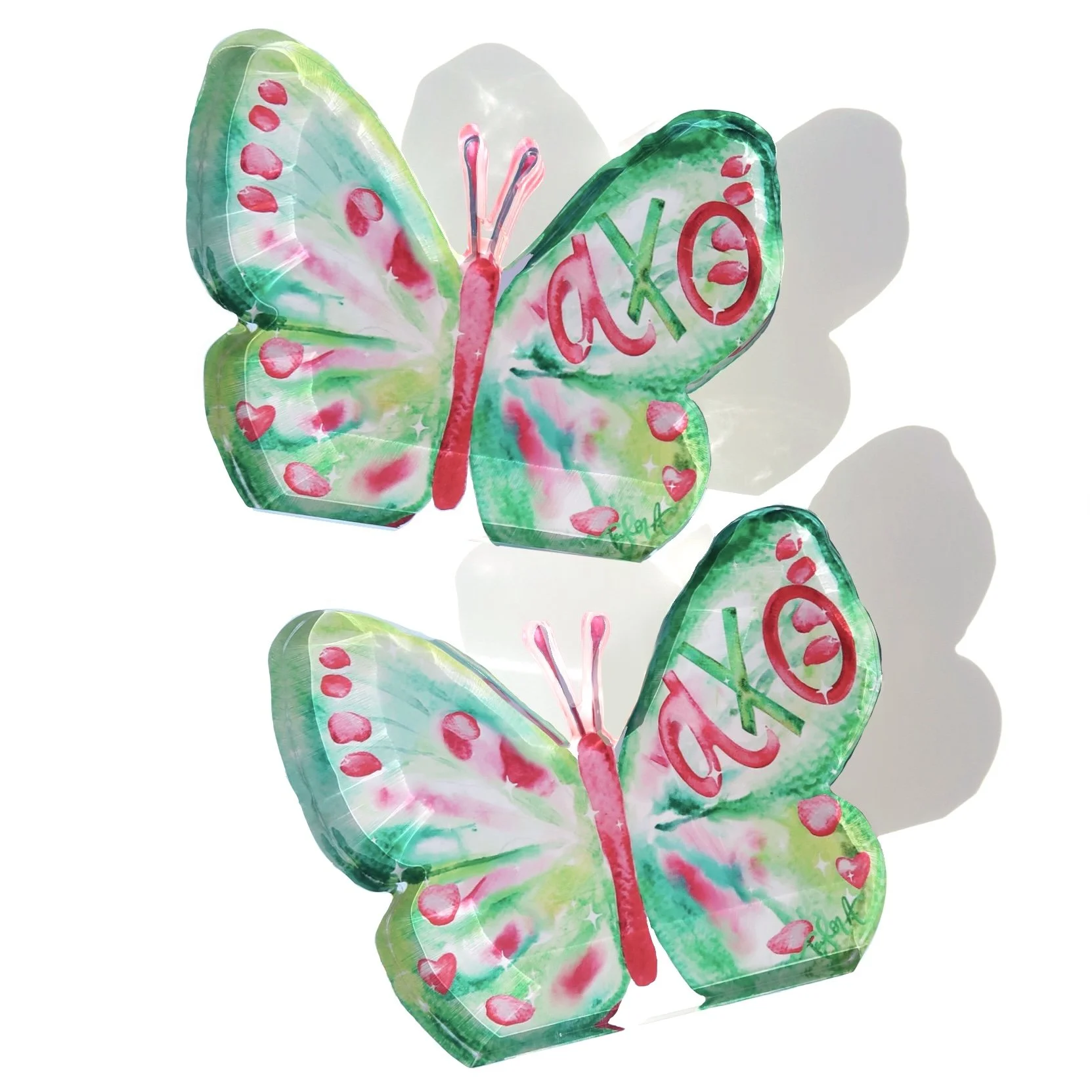 Acrylic Art Block - Alpha Chi Omega