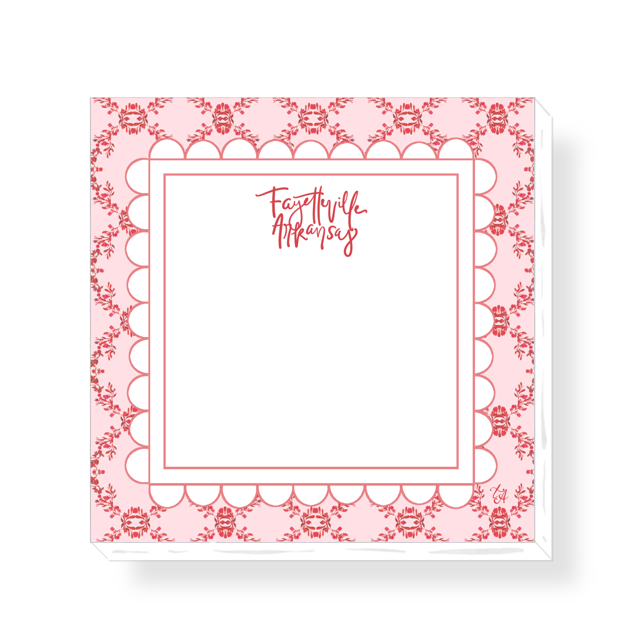 Fayetteville, AR Notepad