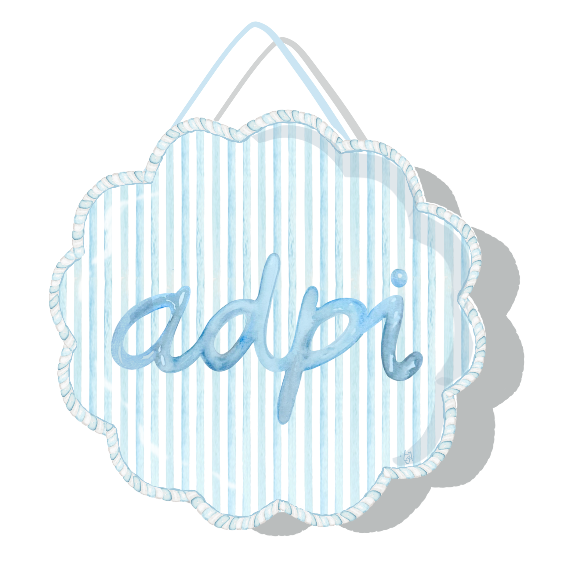 Alpha Delta Pi Door Hanger