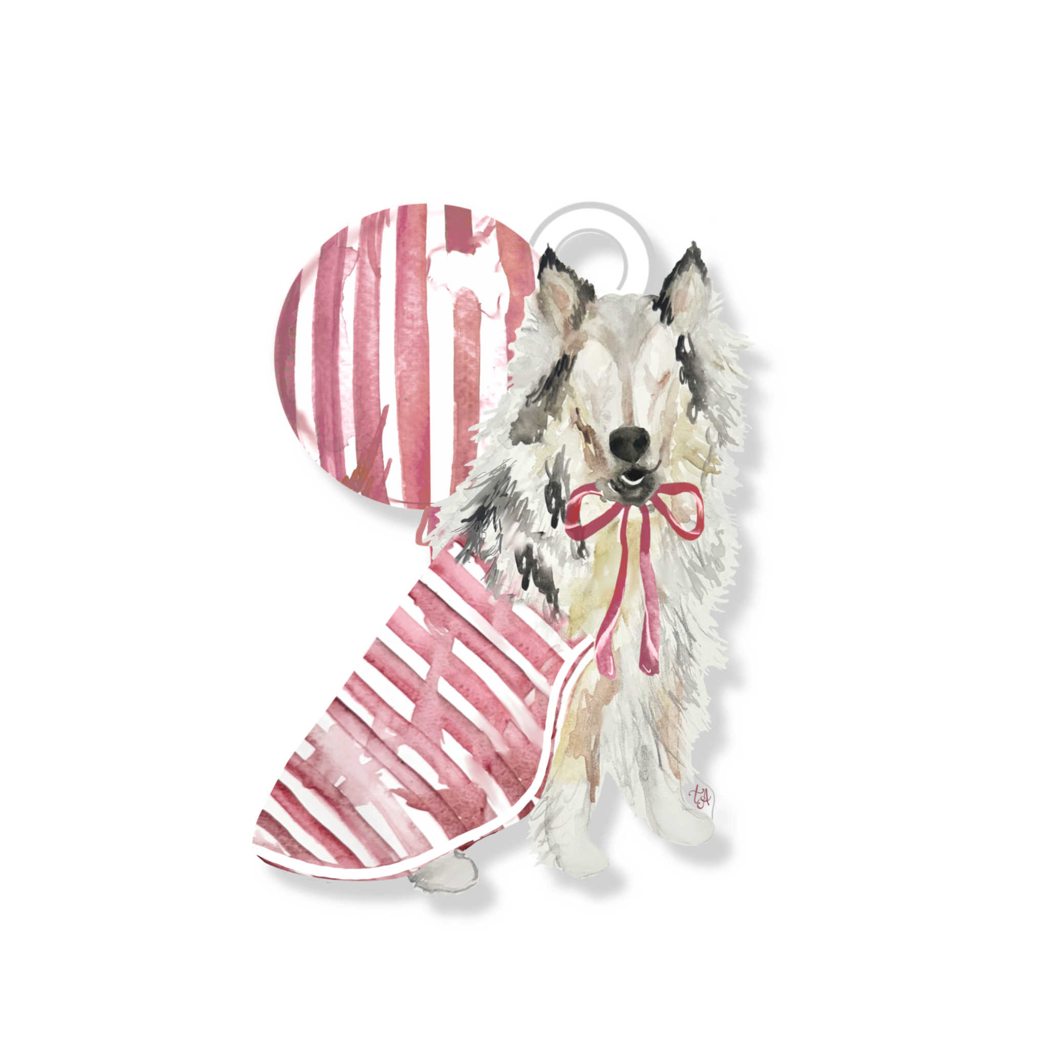 Lone Star Pup Ornament