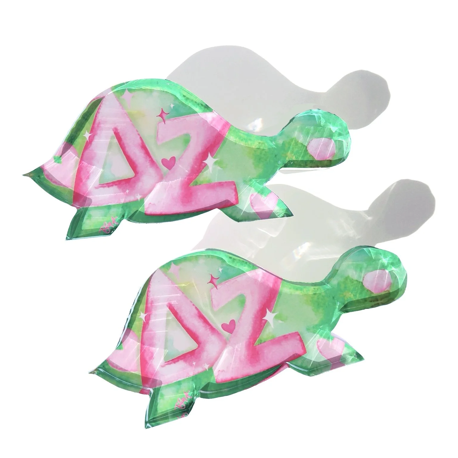 Acrylic Art Block - Delta Zeta
