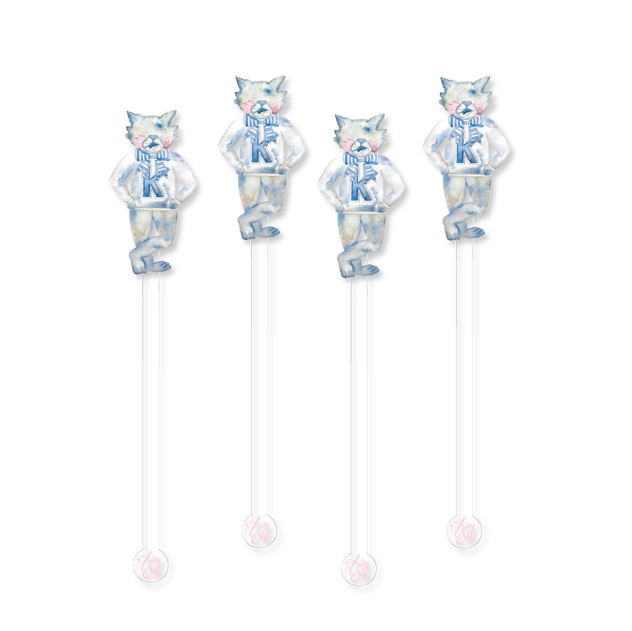 Blue Cat Stir Sticks