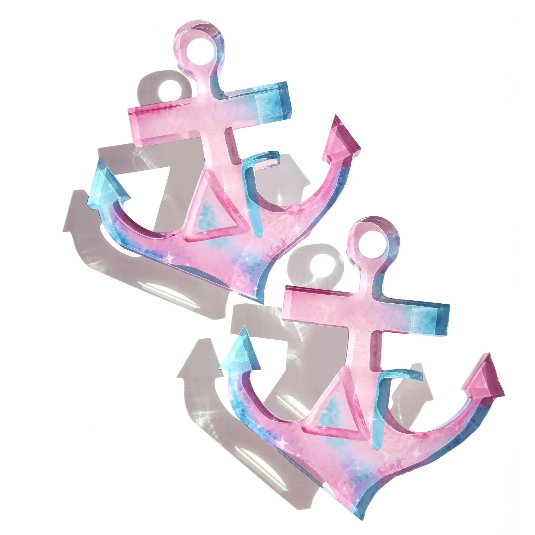 Acrylic Art Block - Delta Gamma