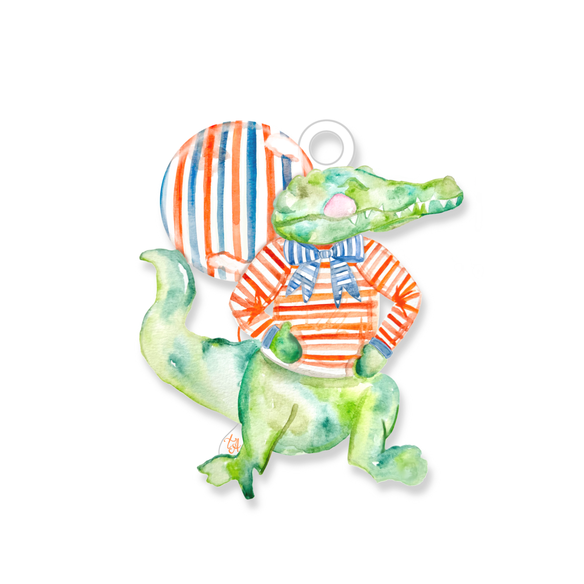 Alligator Ornament