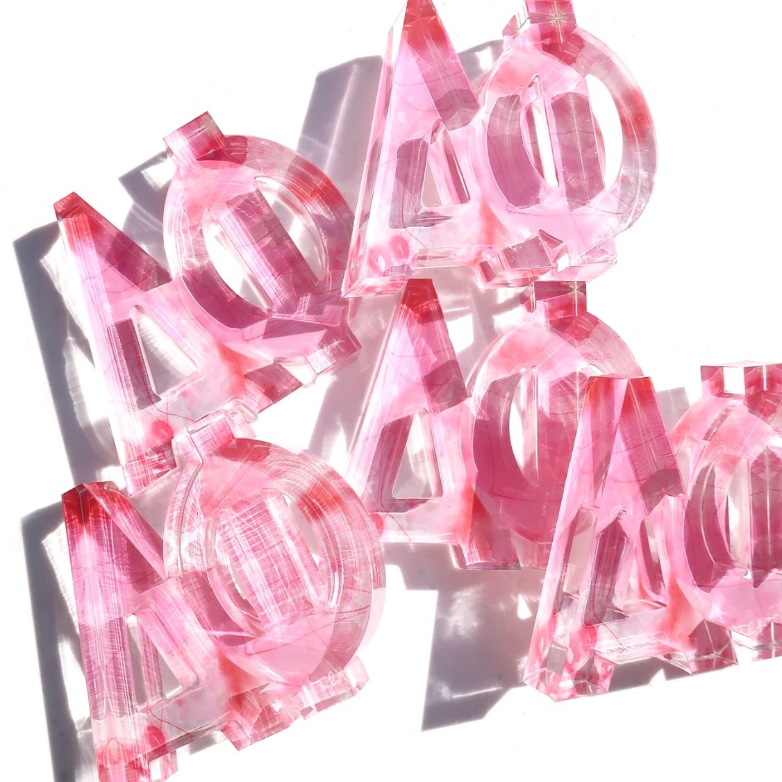 Alpha Phi Acrylic Letter Block