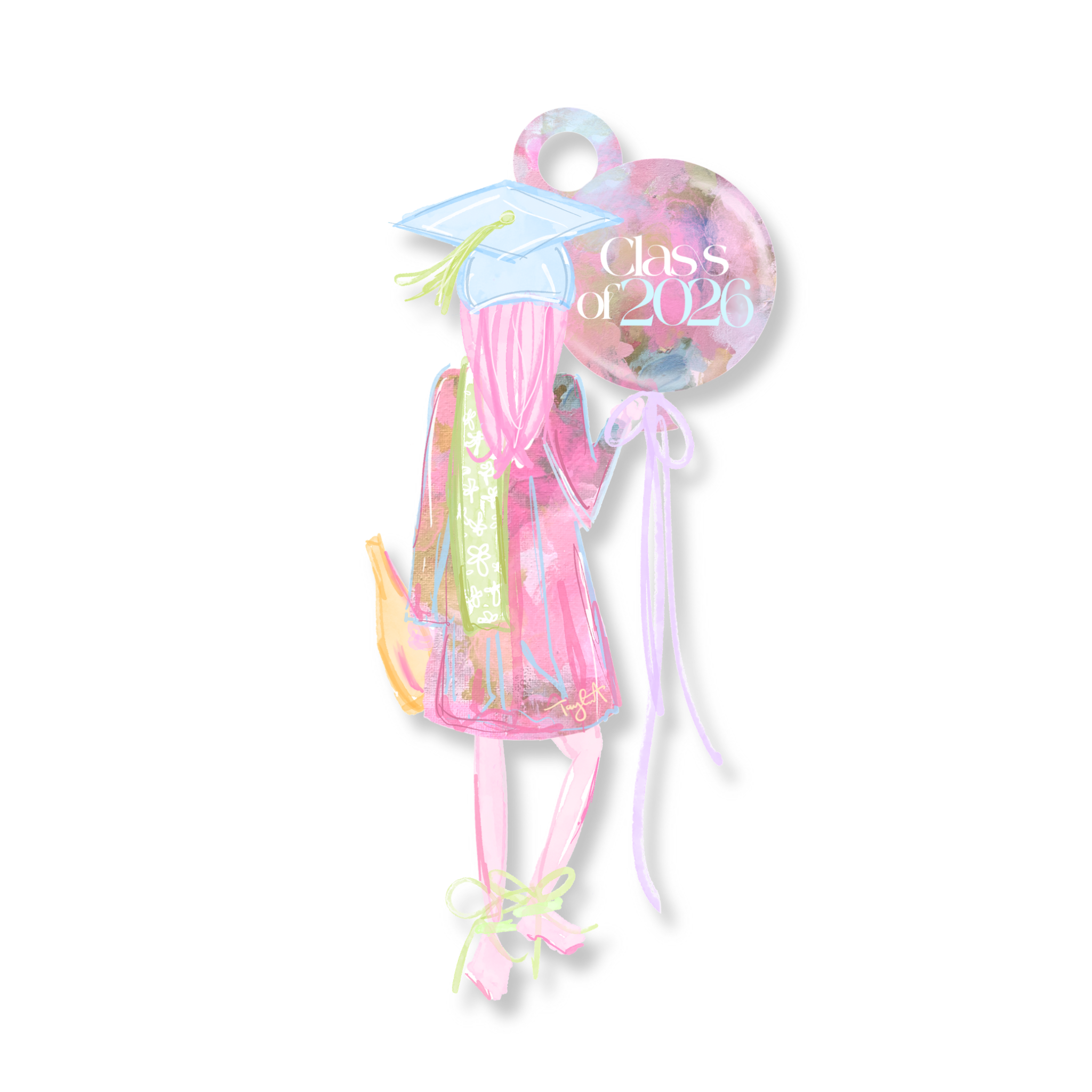 Grad Girl Ornament