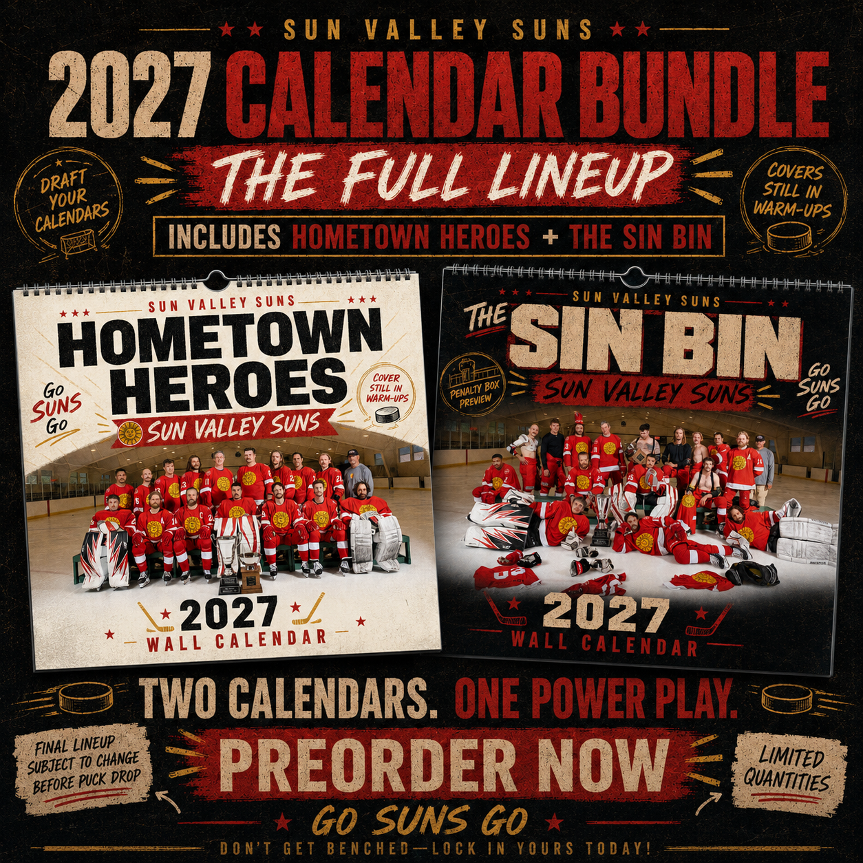 The Full Lineup: 2027 Calendar Bundle PRE-ORDER