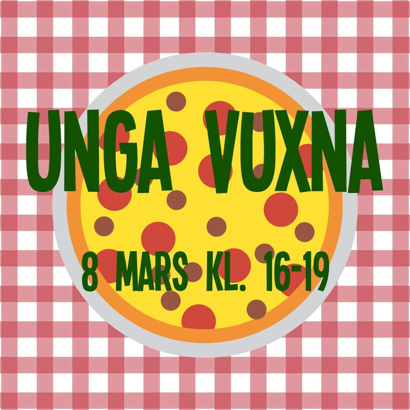 UNGA🟡VUXNA🟡TR&Auml;FF

Varmt v&auml;lkomna s&ouml;ndagen den 8/3 kl.16-19 f&ouml;r en samling f&ouml;r dig som &auml;r ung vuxen (18+) i S&auml;vsj&ouml; kommun (med omnejd) 😃

Denna g&aring;ng ses vi p&aring; Terrassgatan 2A i S&auml;vsj&ouml; f&