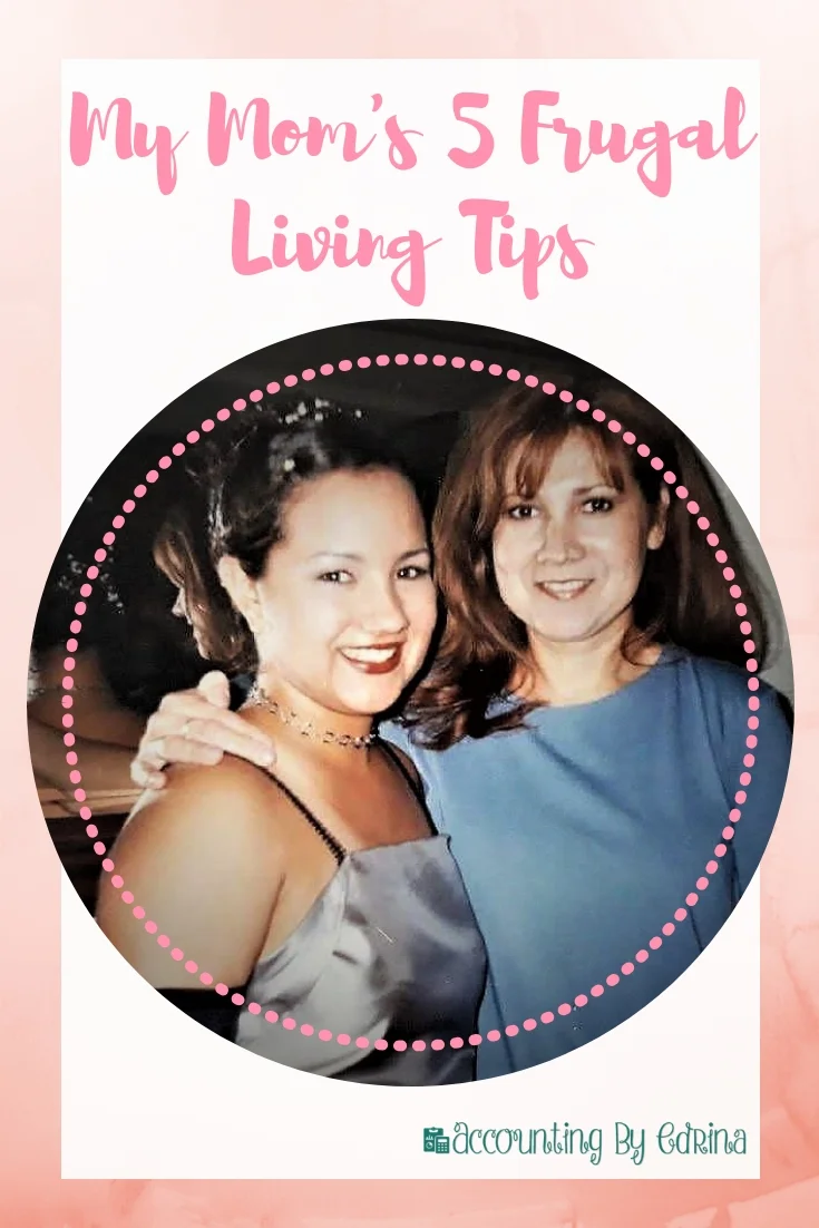 My Mom's 5 Frugal Living Tips