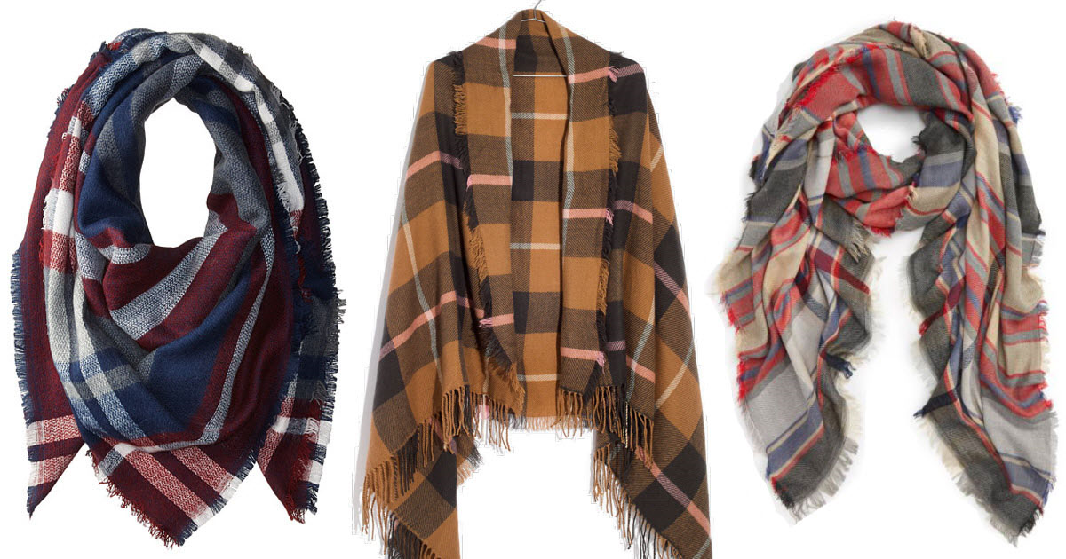 Comfortable scarves to keep you warm during fall and winter