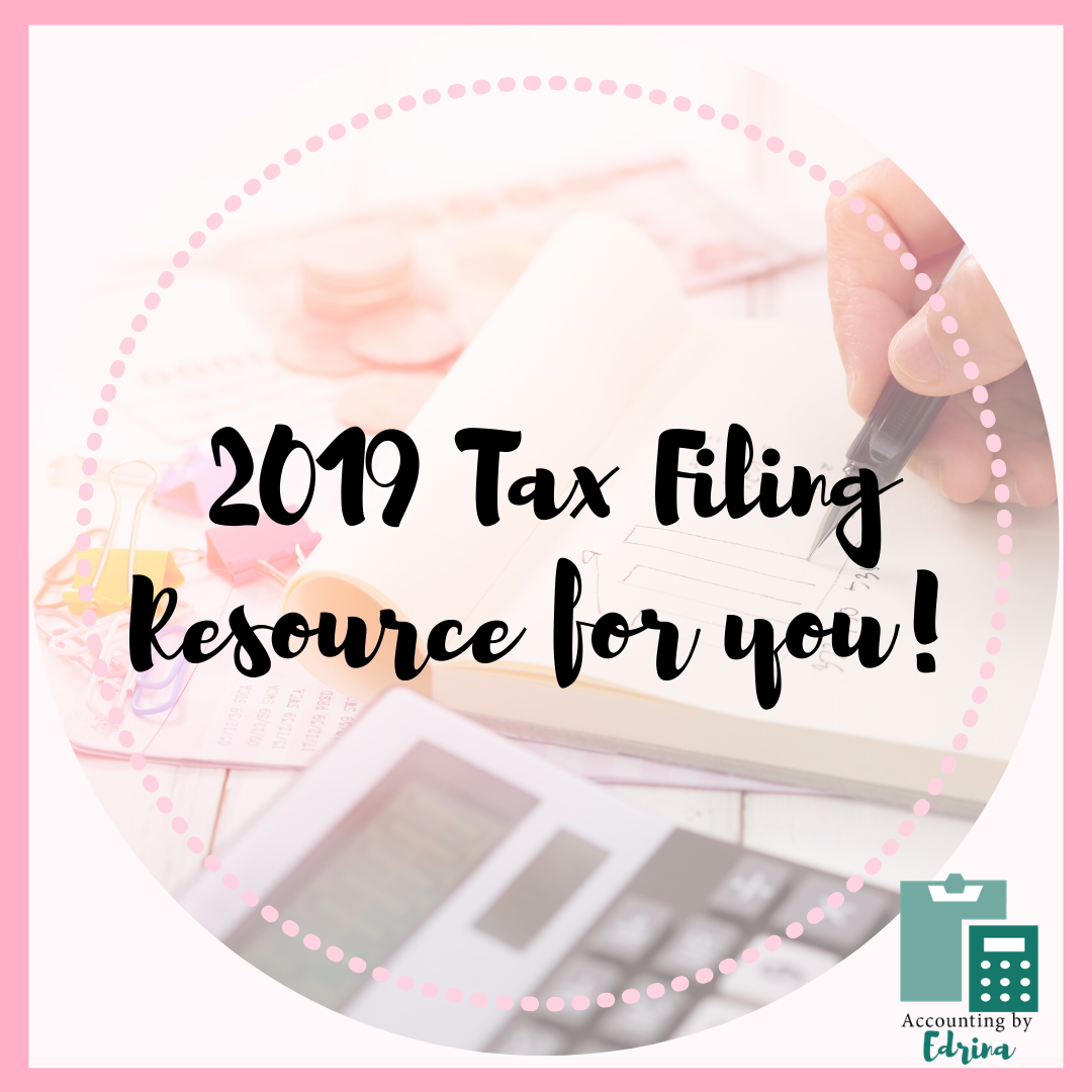 2019 Tax Resource!