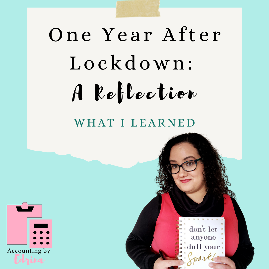  BLOG Year After Lockdown Reflection